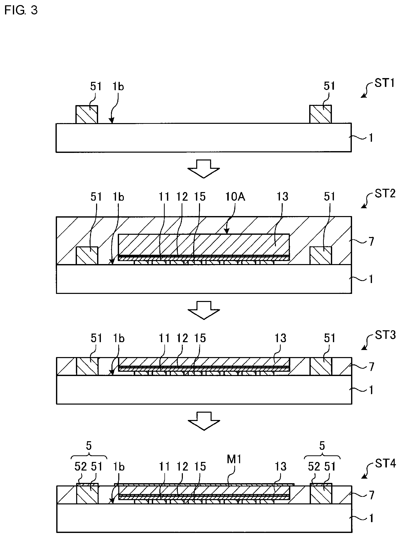 Patent US11776865 Figure 3 – Semiconductor device and method for manufacturing semiconductor device