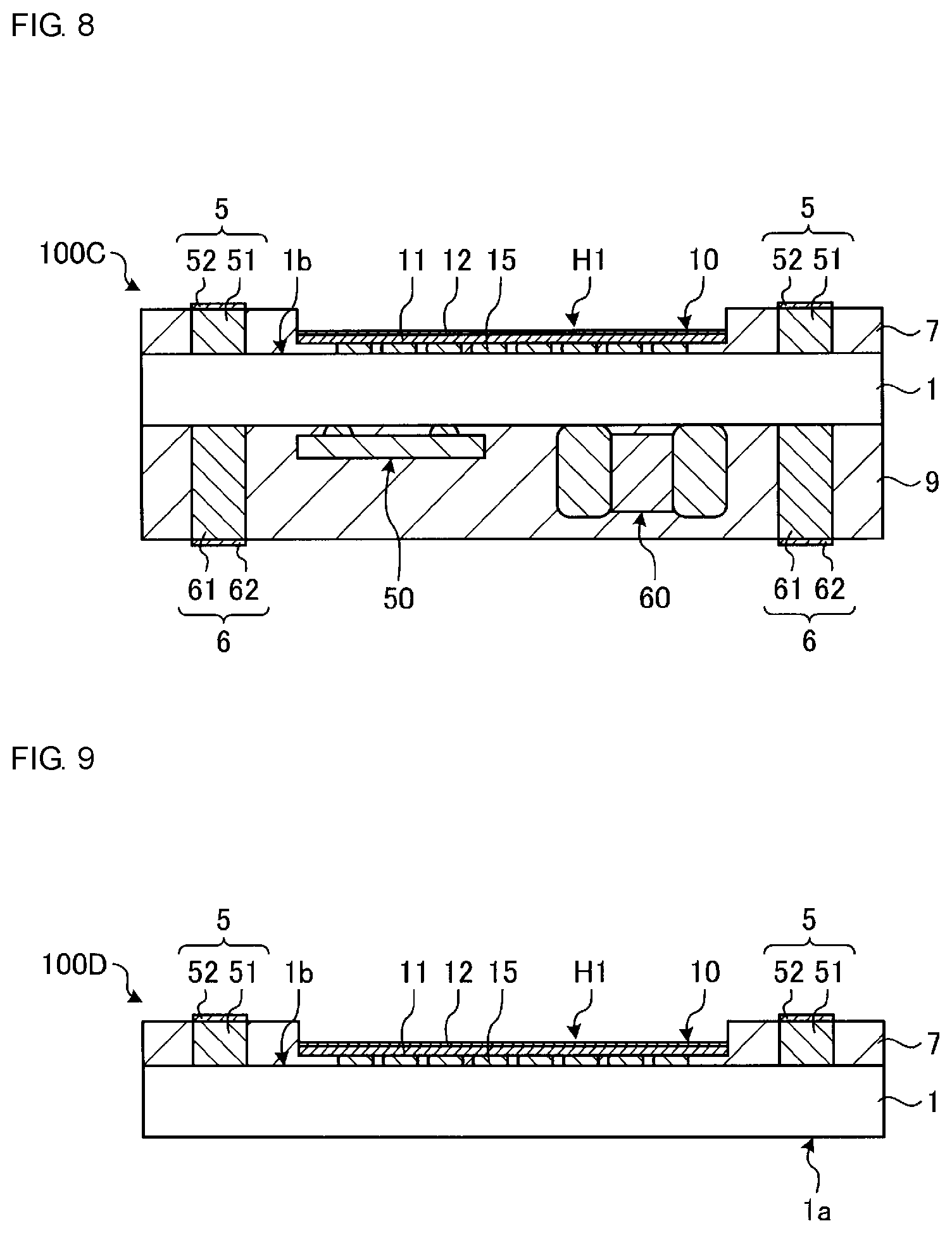 Patent US11776865 Figure 8 – Semiconductor device and method for manufacturing semiconductor device