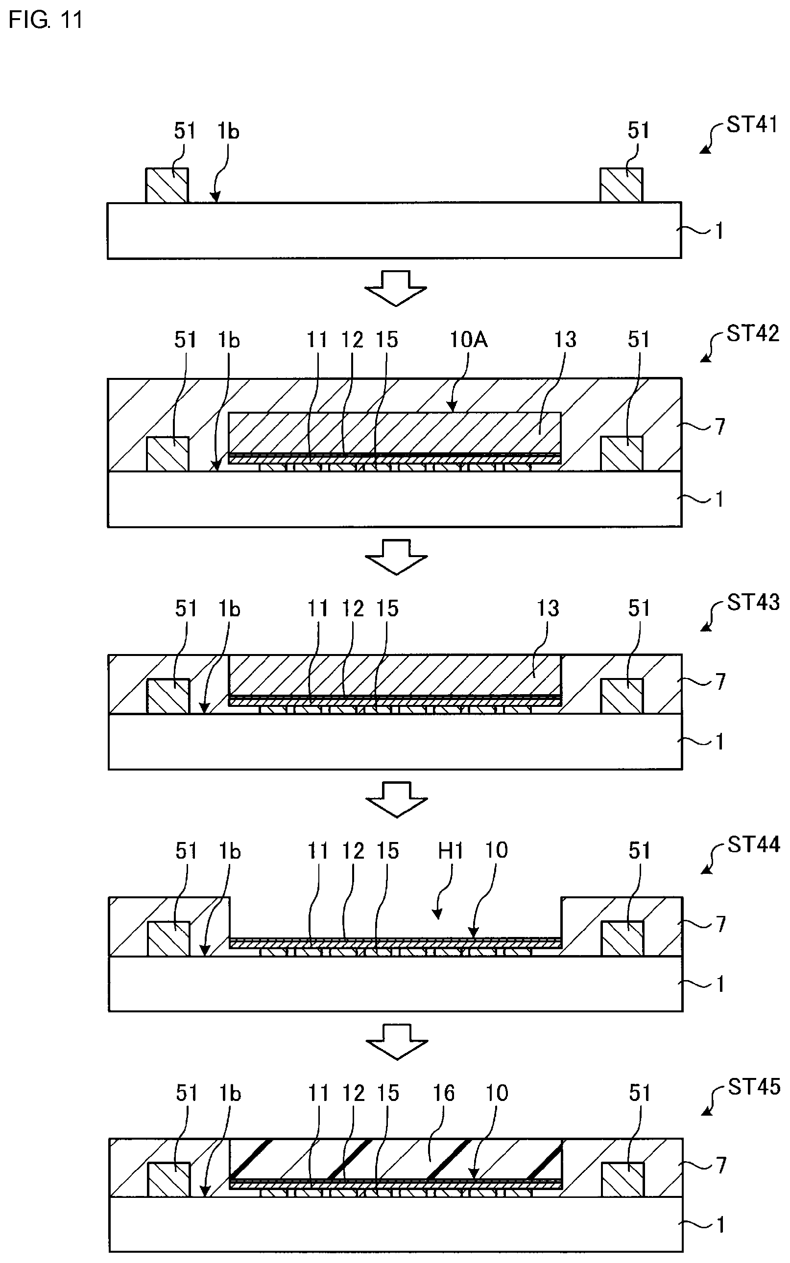 Patent US11776865 Figure 10 – Semiconductor device and method for manufacturing semiconductor device