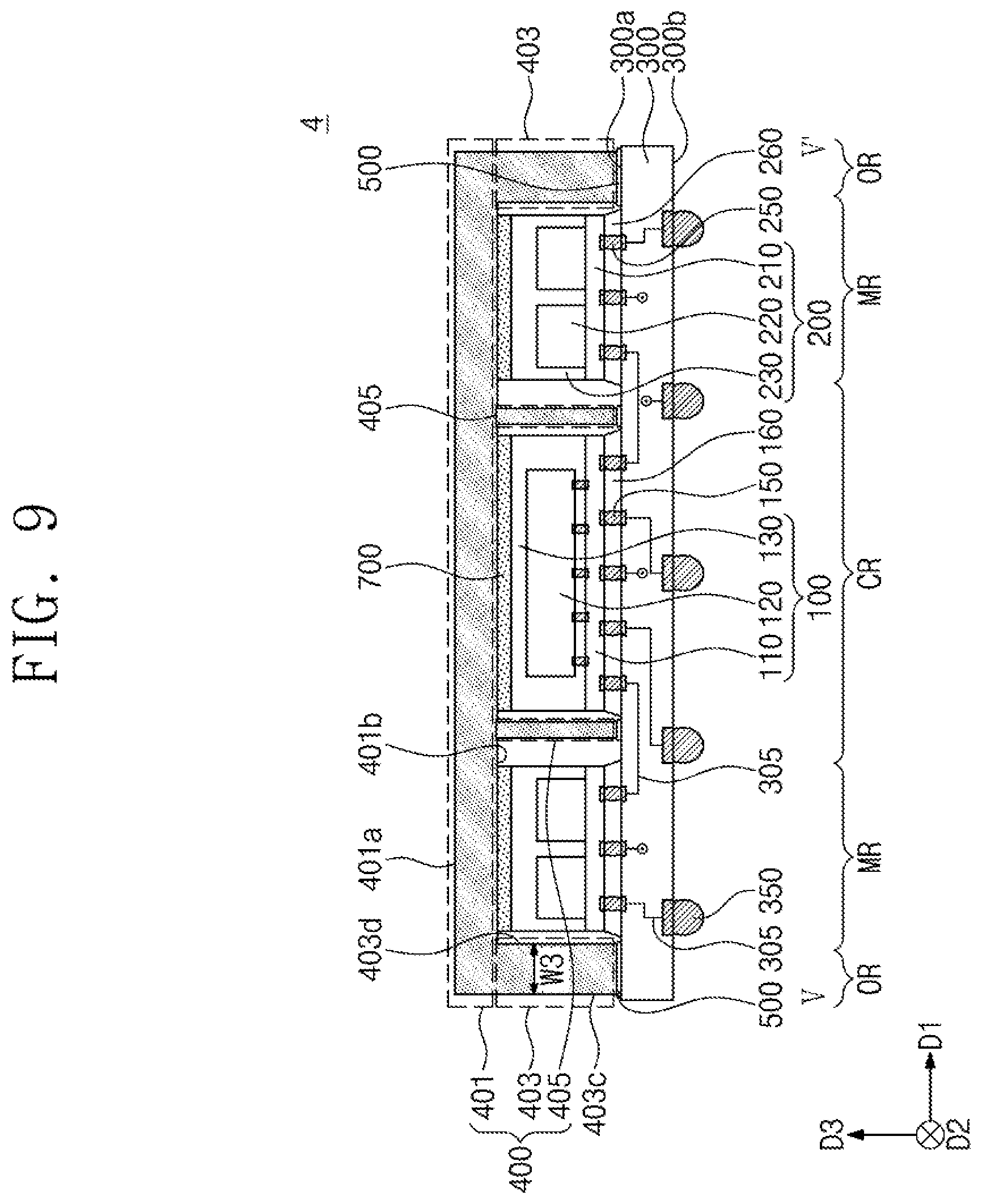 Patent US11776866 Figure 9 – Semiconductor module heatspreading lid having integrated separators for multiple chips
