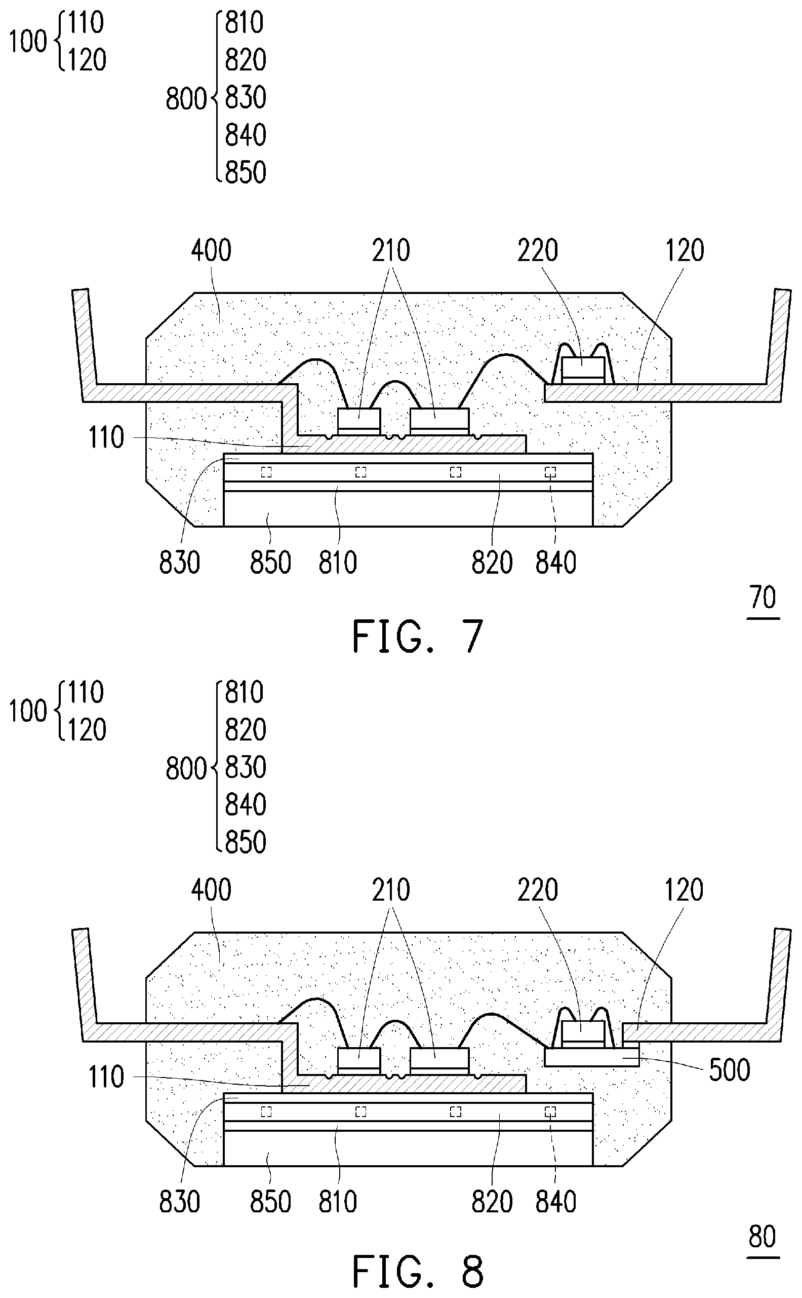 Patent US11776867 Figure 6 – Chip package