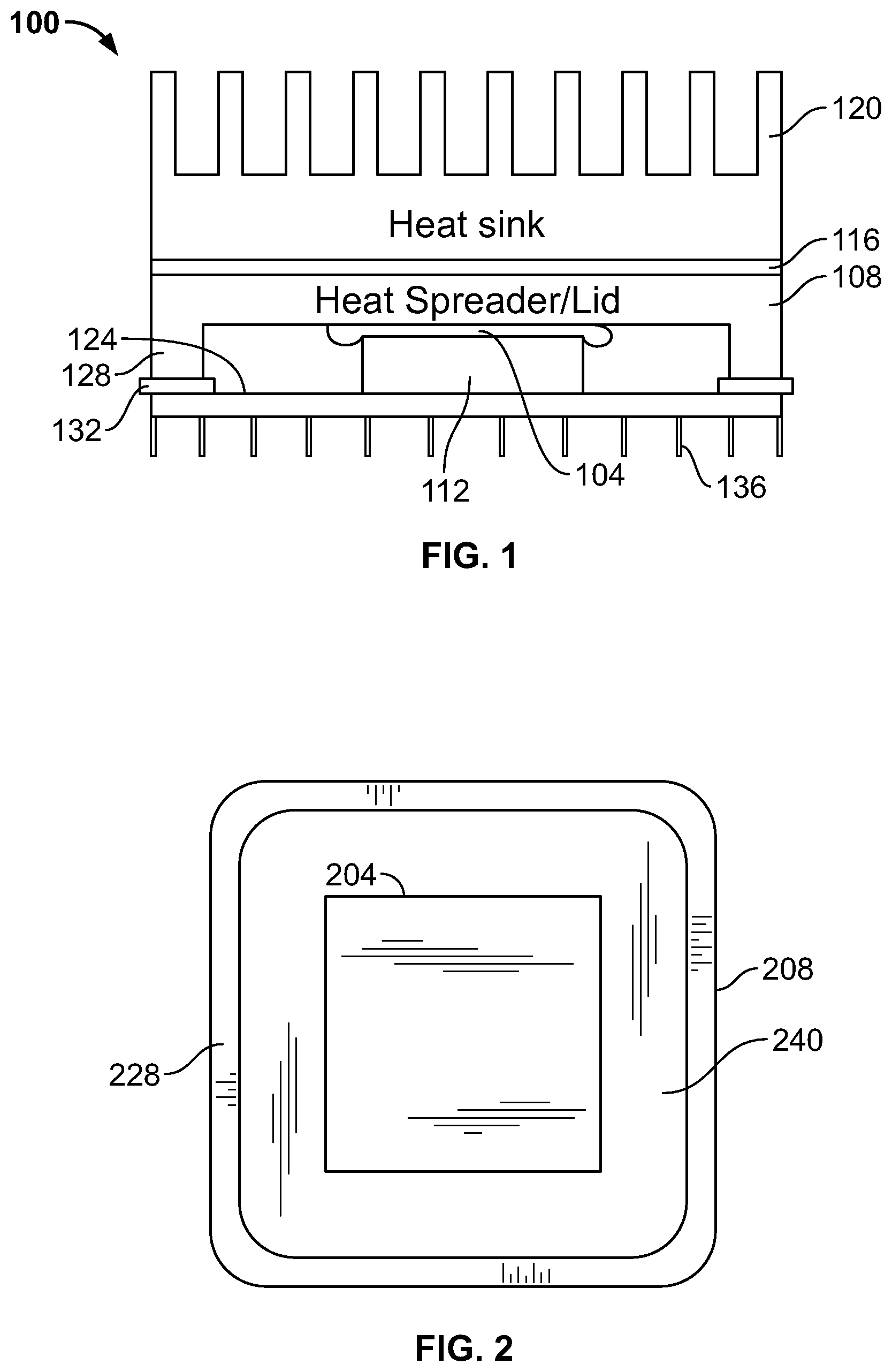Patent US11776868 Figure 1 – Methods for establishing thermal joints between heat spreaders or lids and heat sources