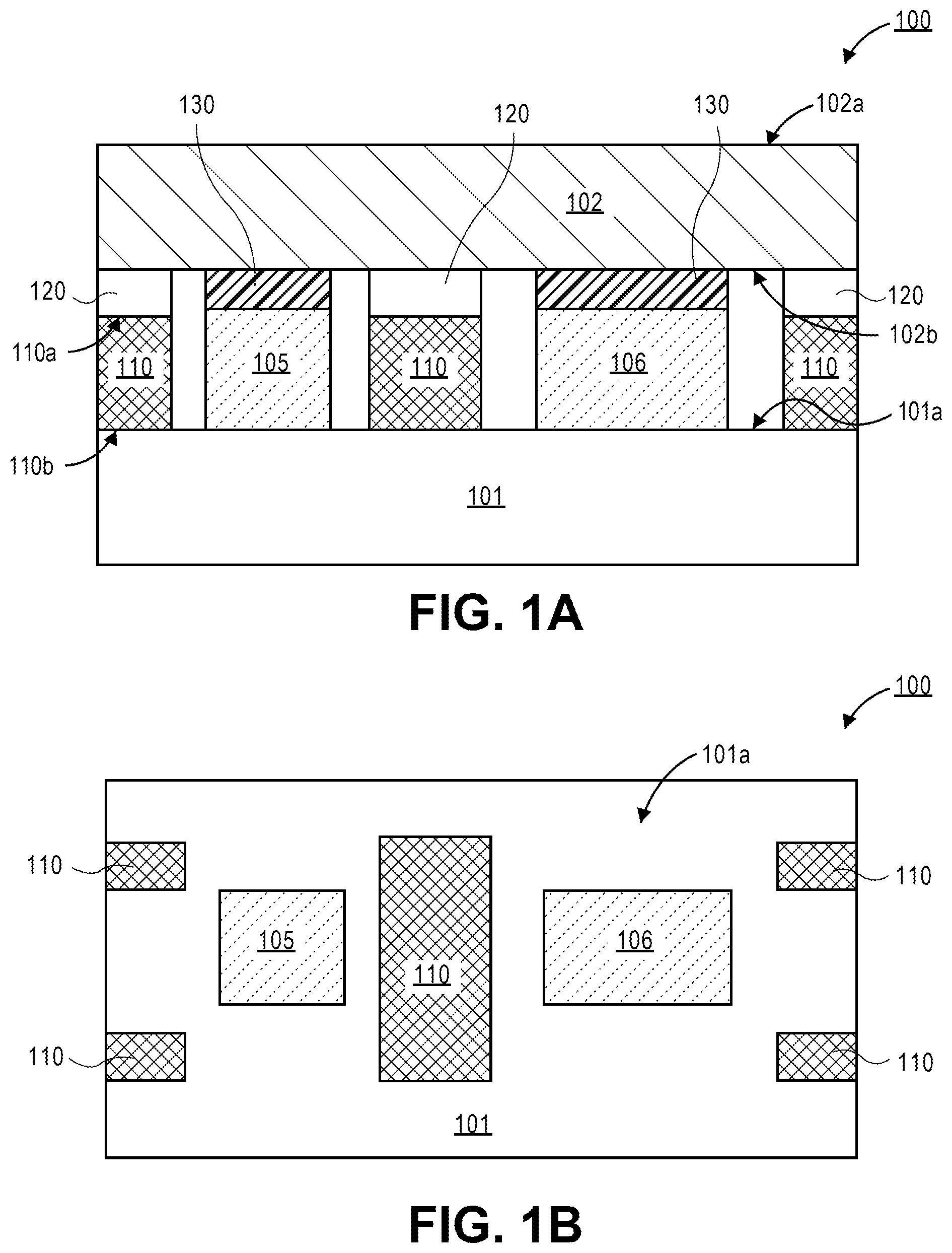 Patent US11776869 Figure 1 – Package with a highly conductive layer deposited on die using throughput additive deposition prior to TIM1 dispense