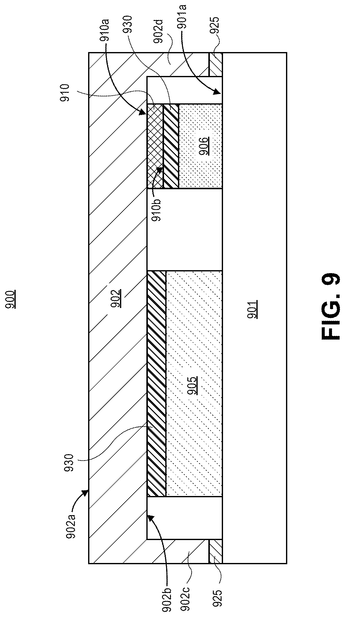 Patent US11776869 Figure 8 – Package with a highly conductive layer deposited on die using throughput additive deposition prior to TIM1 dispense