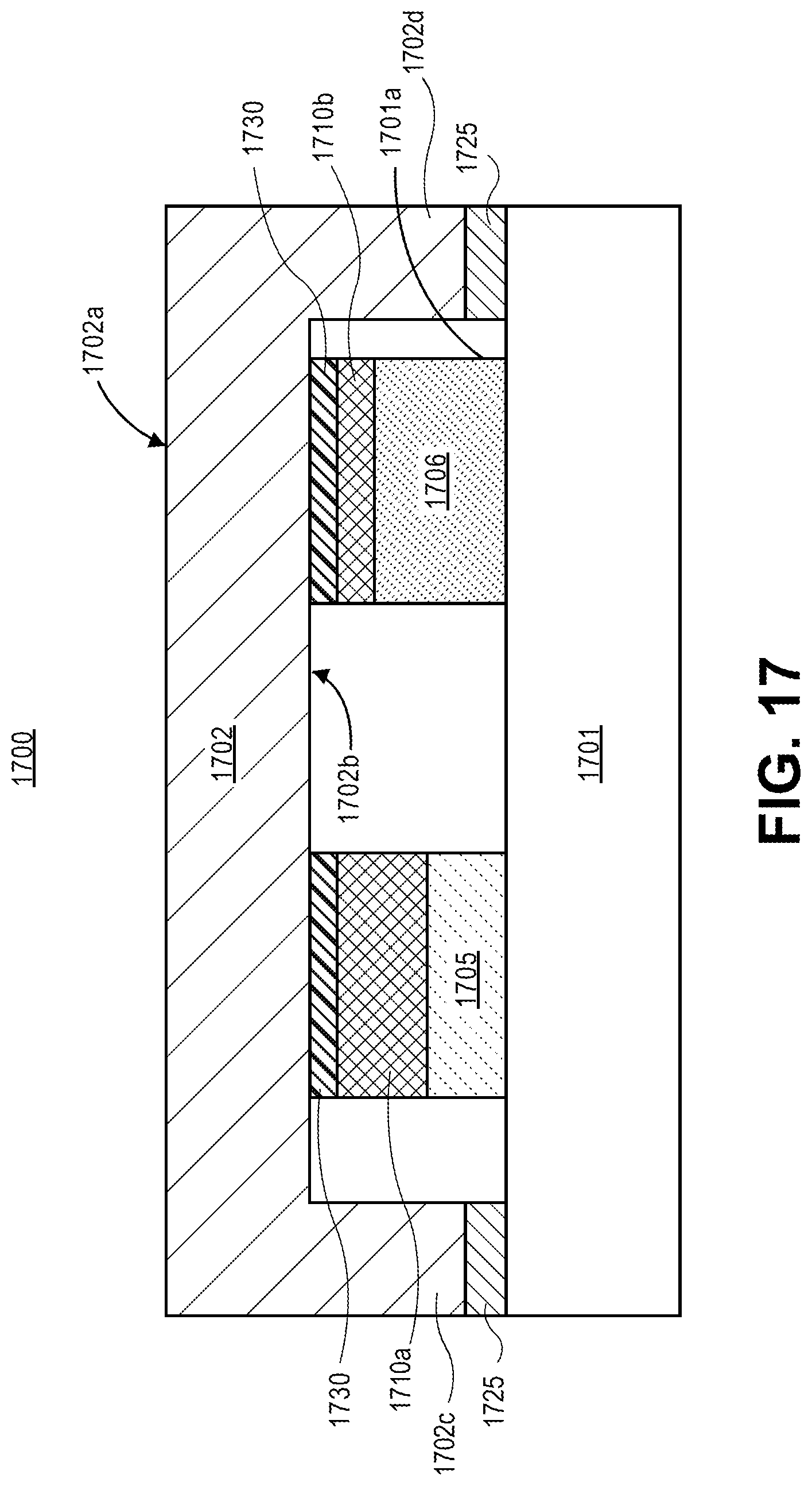 Patent US11776869 Figure 17 – Package with a highly conductive layer deposited on die using throughput additive deposition prior to TIM1 dispense