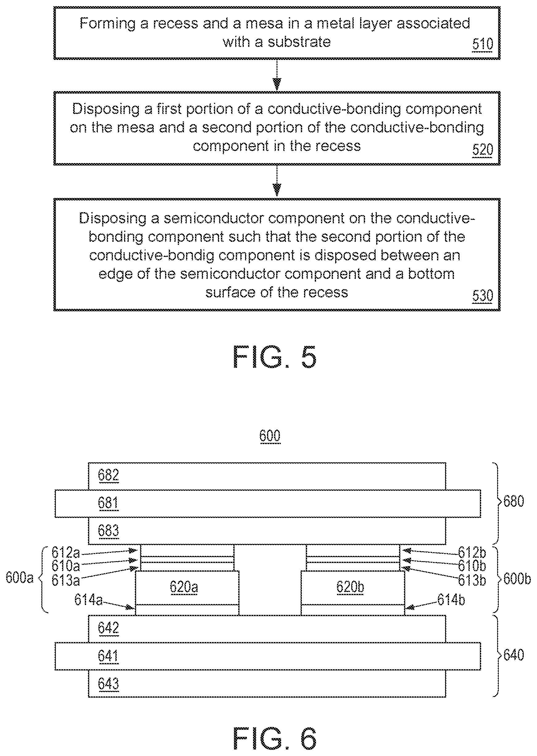 Patent US11776871 Figure 4 – Module with substrate recess for conductive-bonding component