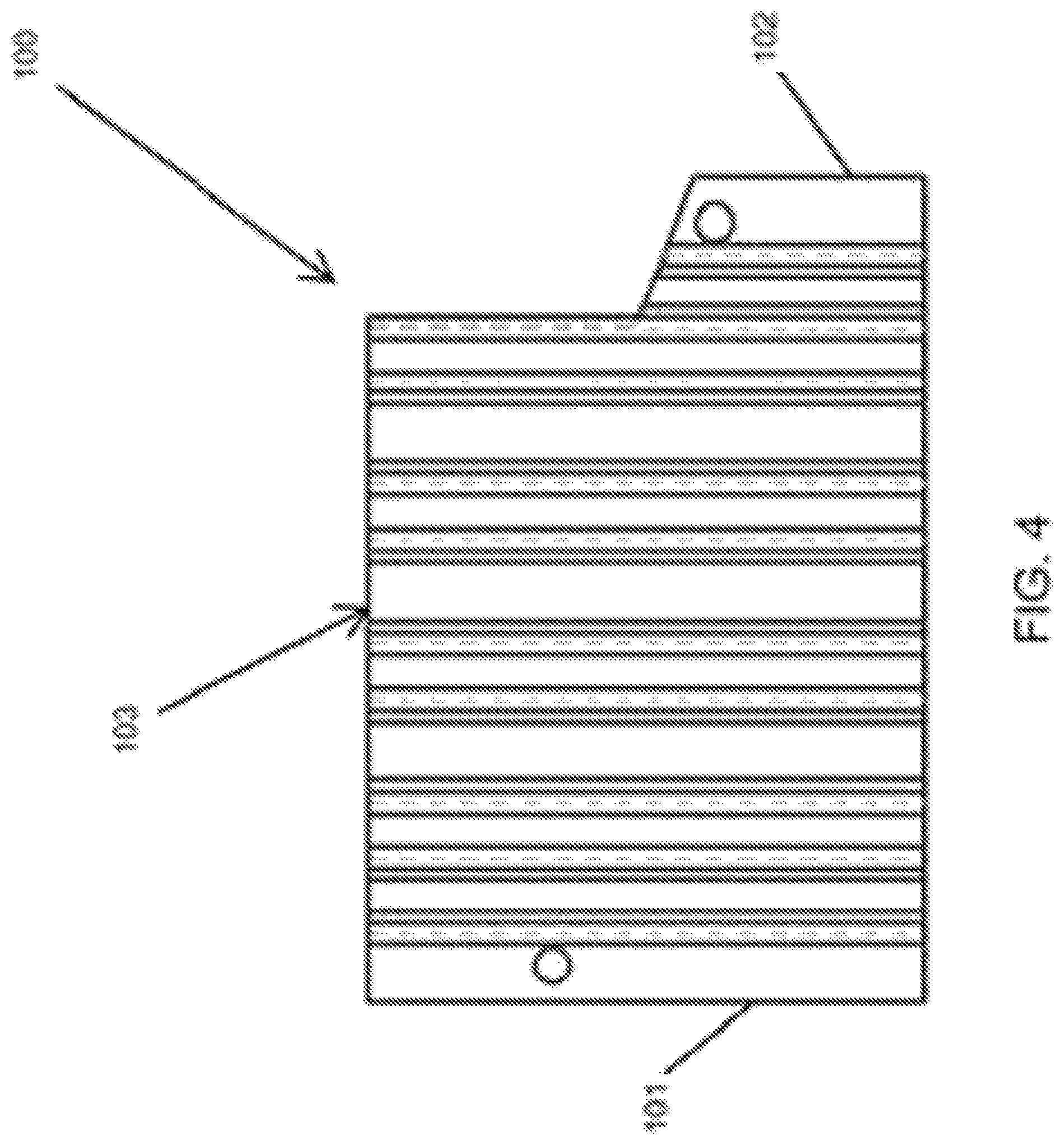 Patent US11776872 Figure 4 – Accordion heat sink