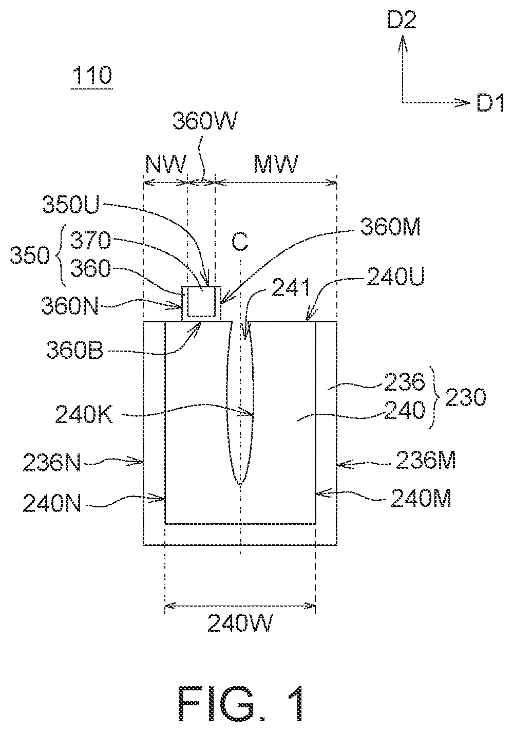 Patent US11776873 Figure 1 – Semiconductor structure and manufacturing method for the same