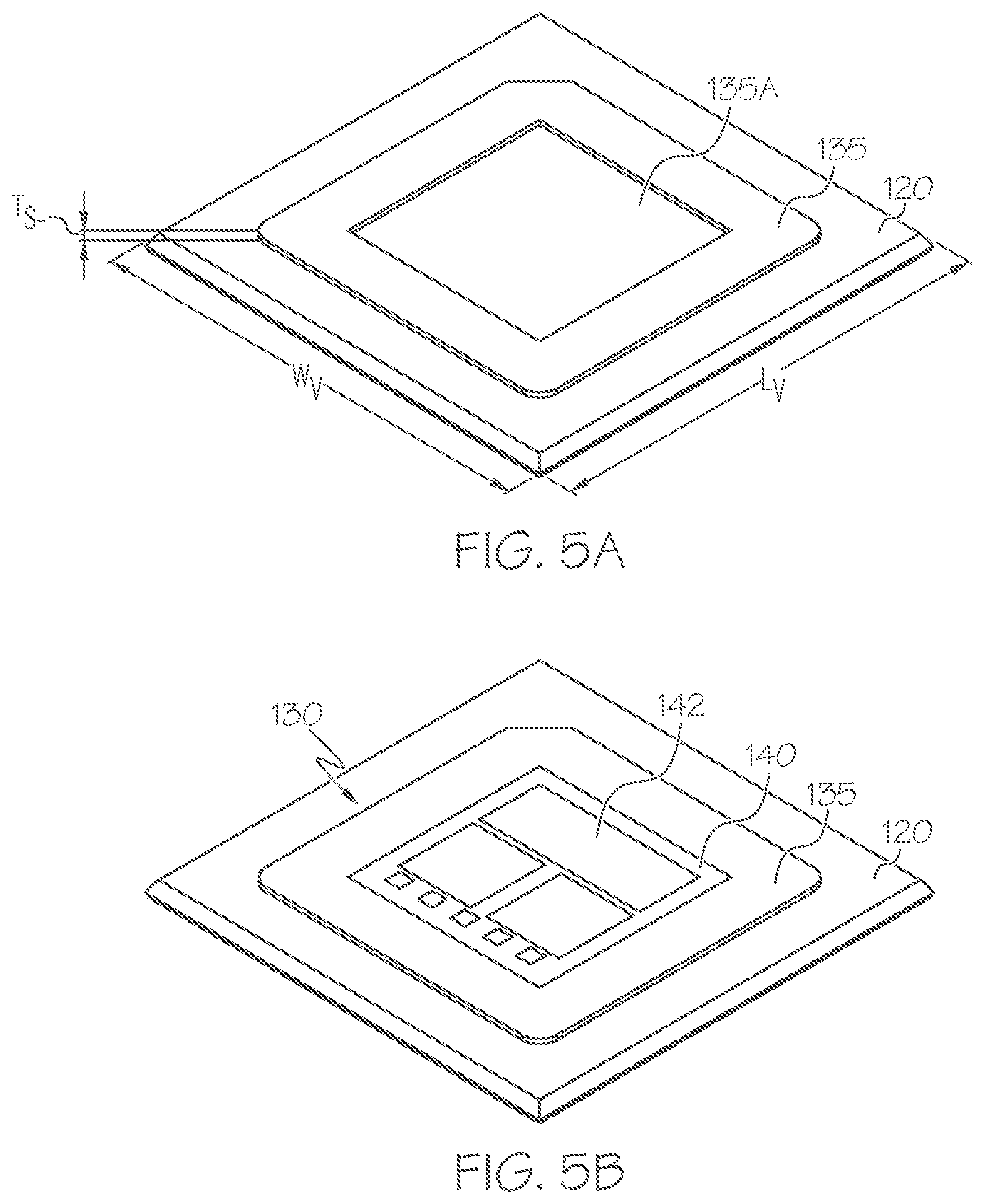 Patent US11776875 Figure 4 – Systems including a vapor chamber as the heat spreading substrate of a power device embedded in a PCB and methods of forming the same