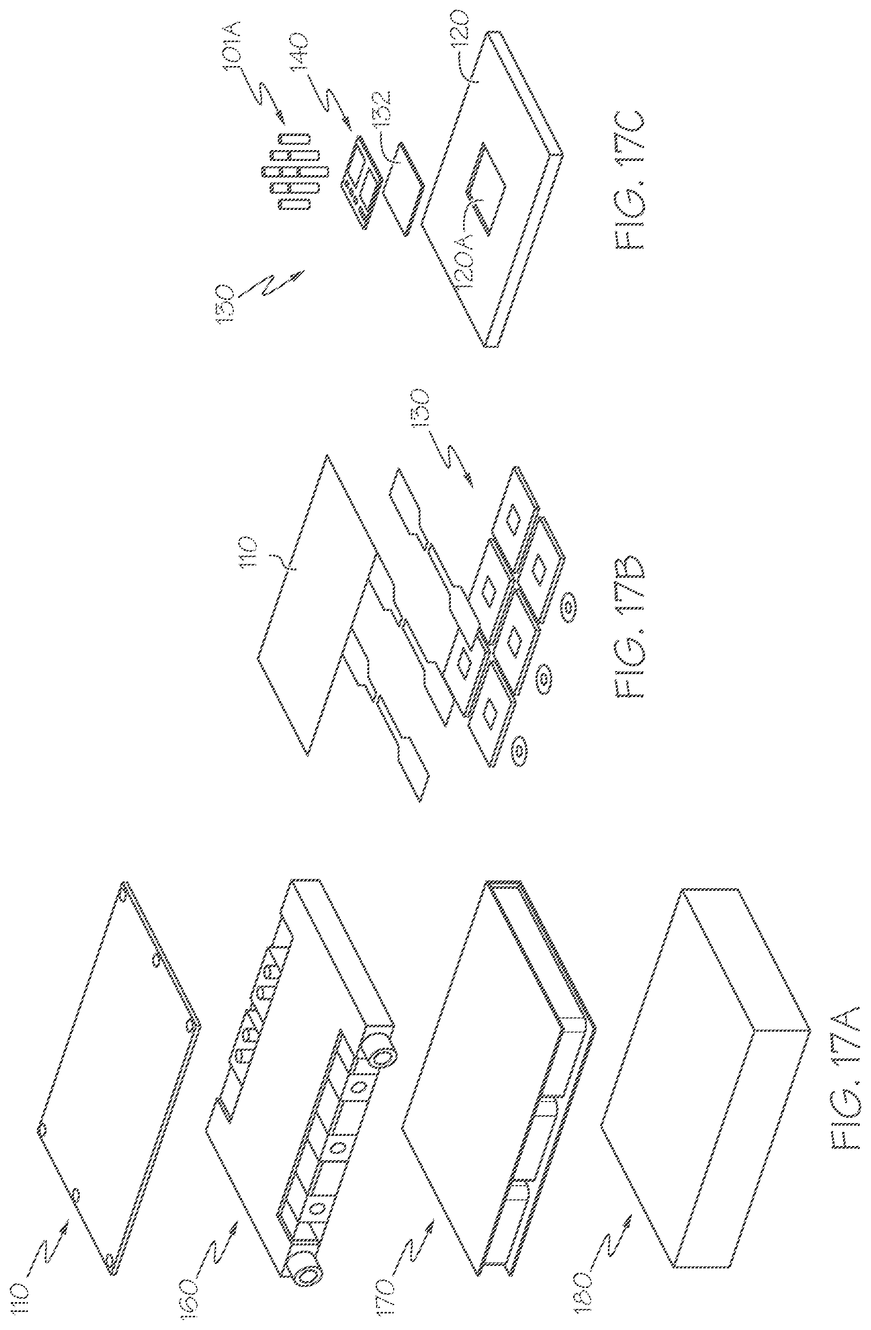 Patent US11776875 Figure 16 – Systems including a vapor chamber as the heat spreading substrate of a power device embedded in a PCB and methods of forming the same