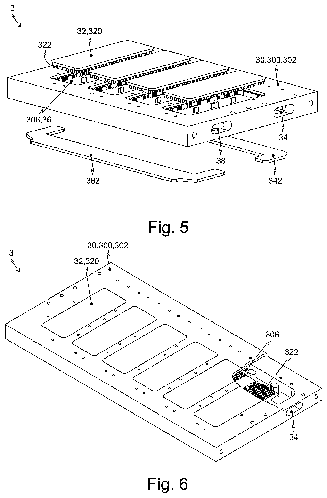 Patent US11776878 Figure 3 – Power electronics system with a switching device and a liquid cooling device