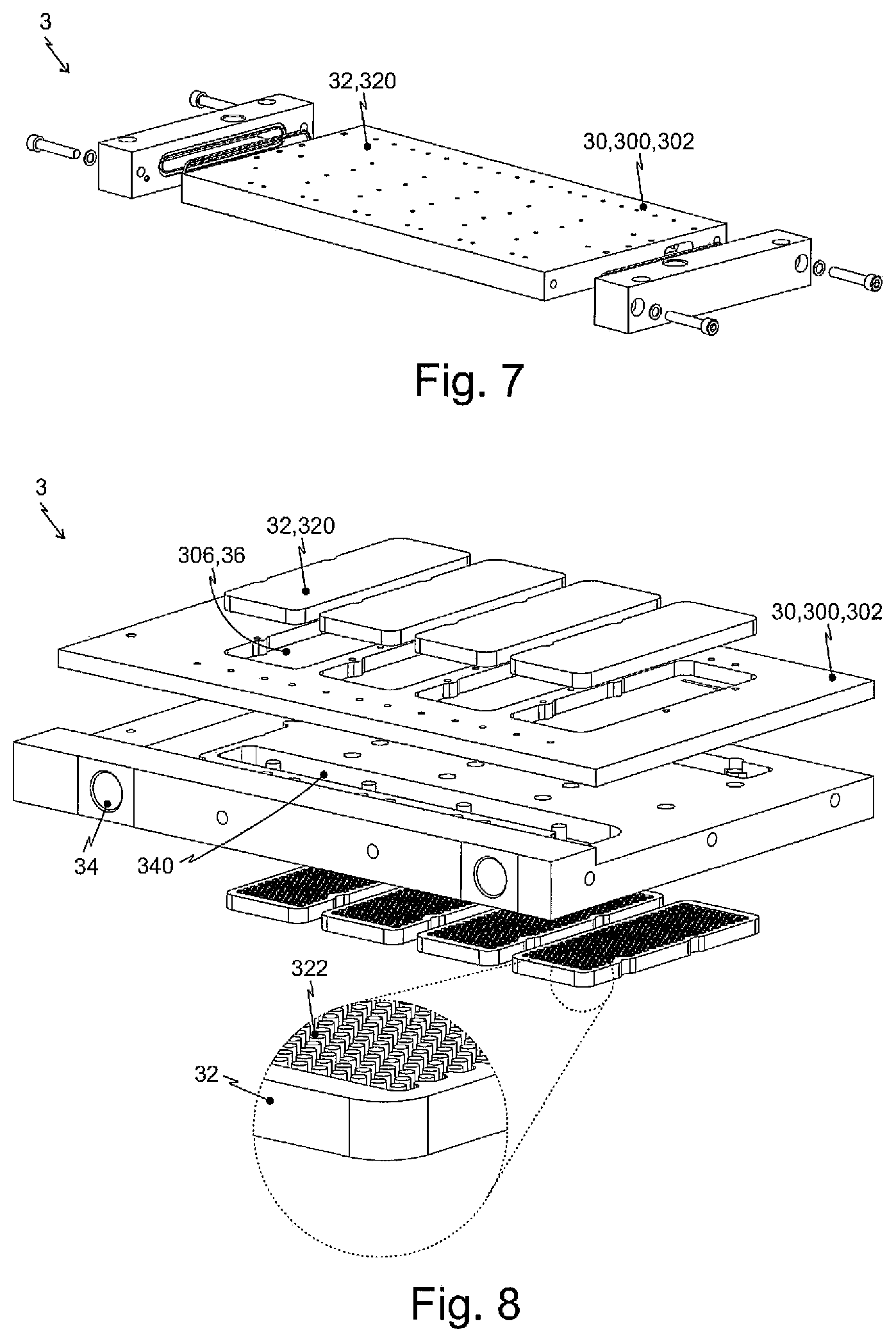 Patent US11776878 Figure 4 – Power electronics system with a switching device and a liquid cooling device