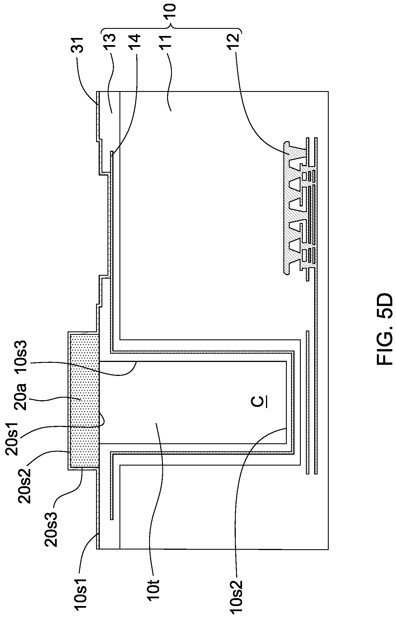 Patent US11776887 Figure 10 – Semiconductor package structure and method for manufacturing the same