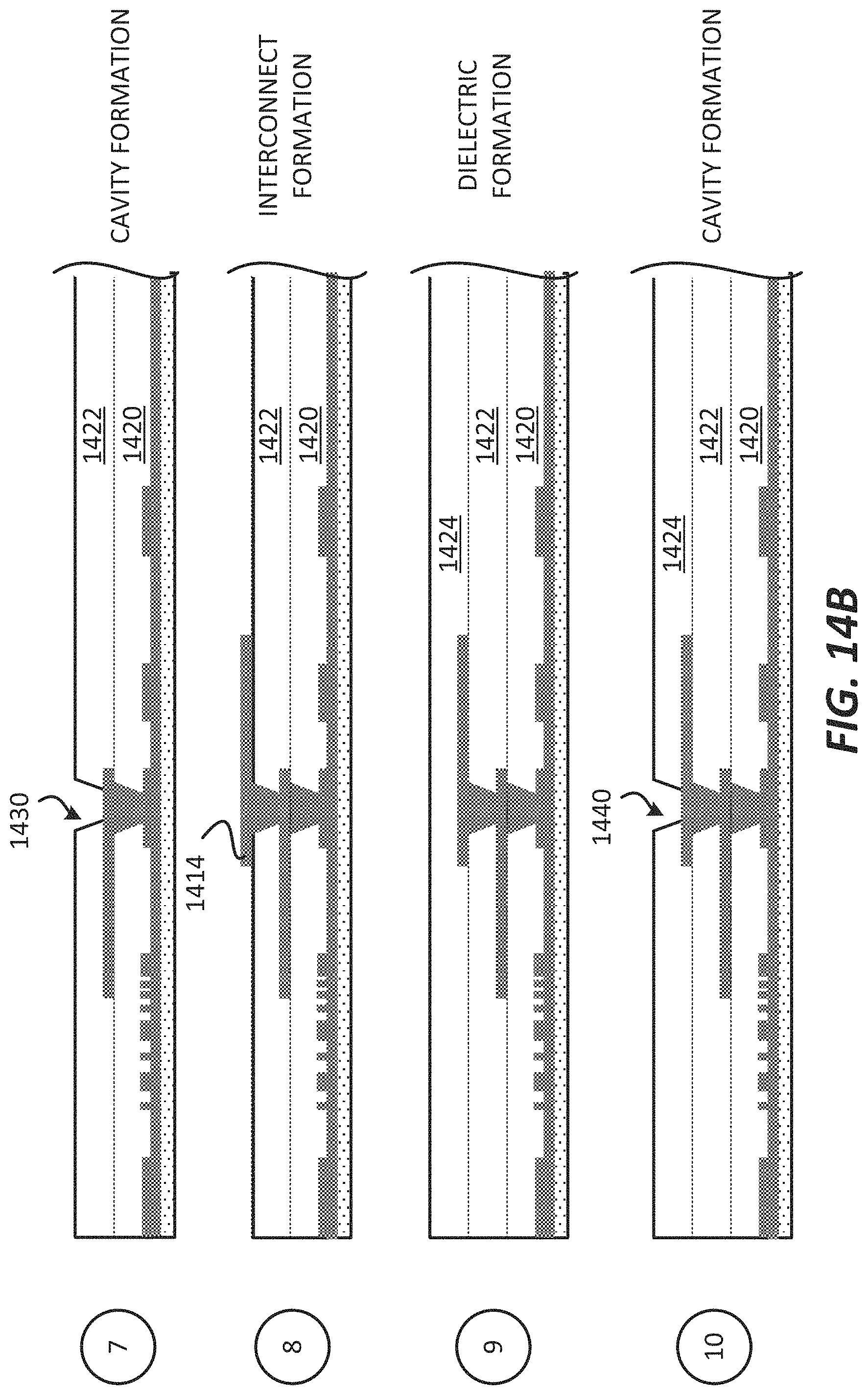 Patent US11776888 Figure 18 – Package with a substrate comprising protruding pad interconnects