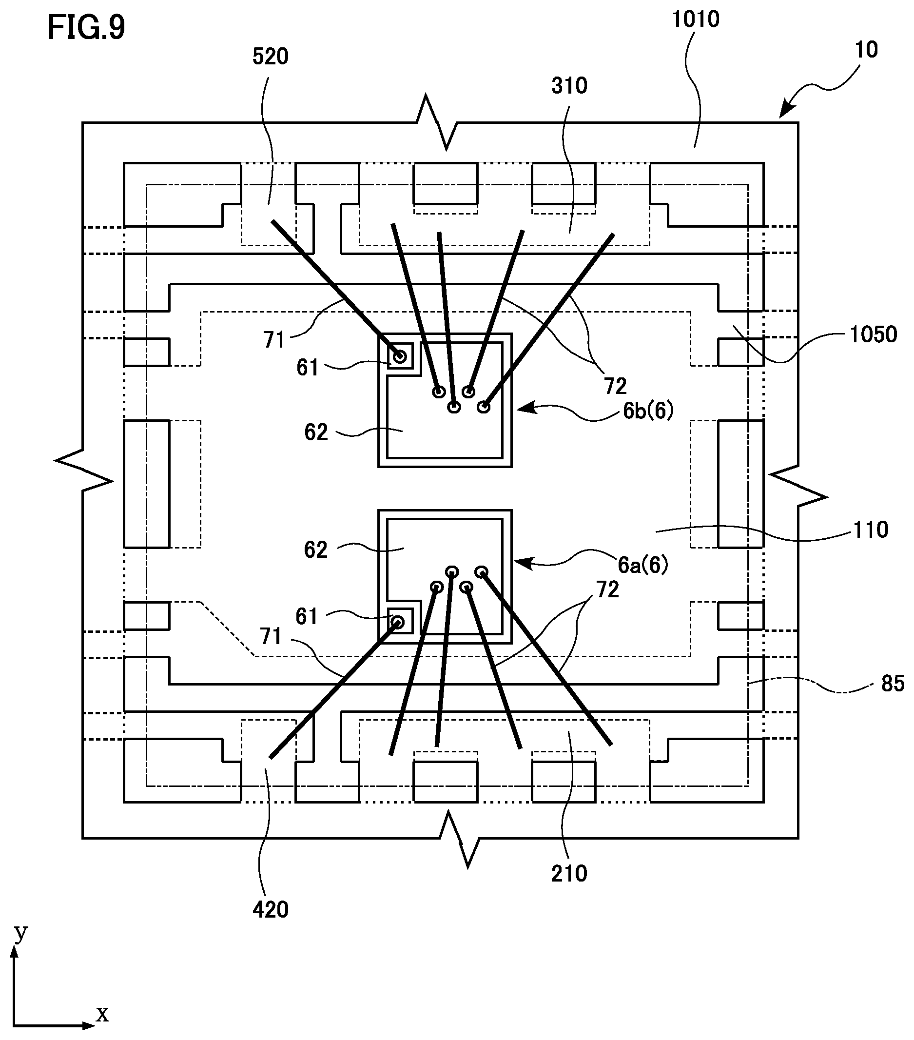 Patent US11776891 Figure 6 – Semiconductor device