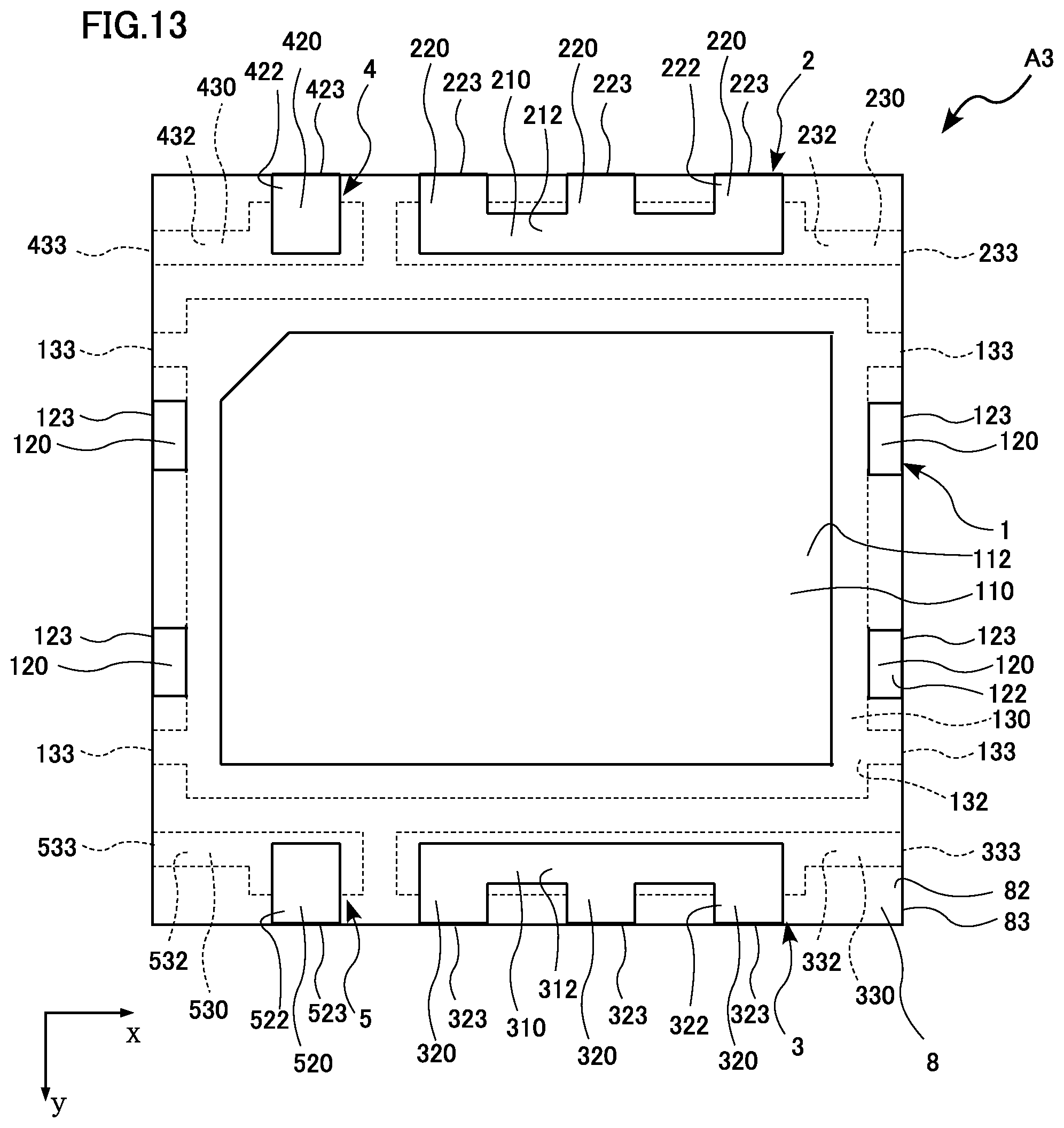 Patent US11776891 Figure 9 – Semiconductor device