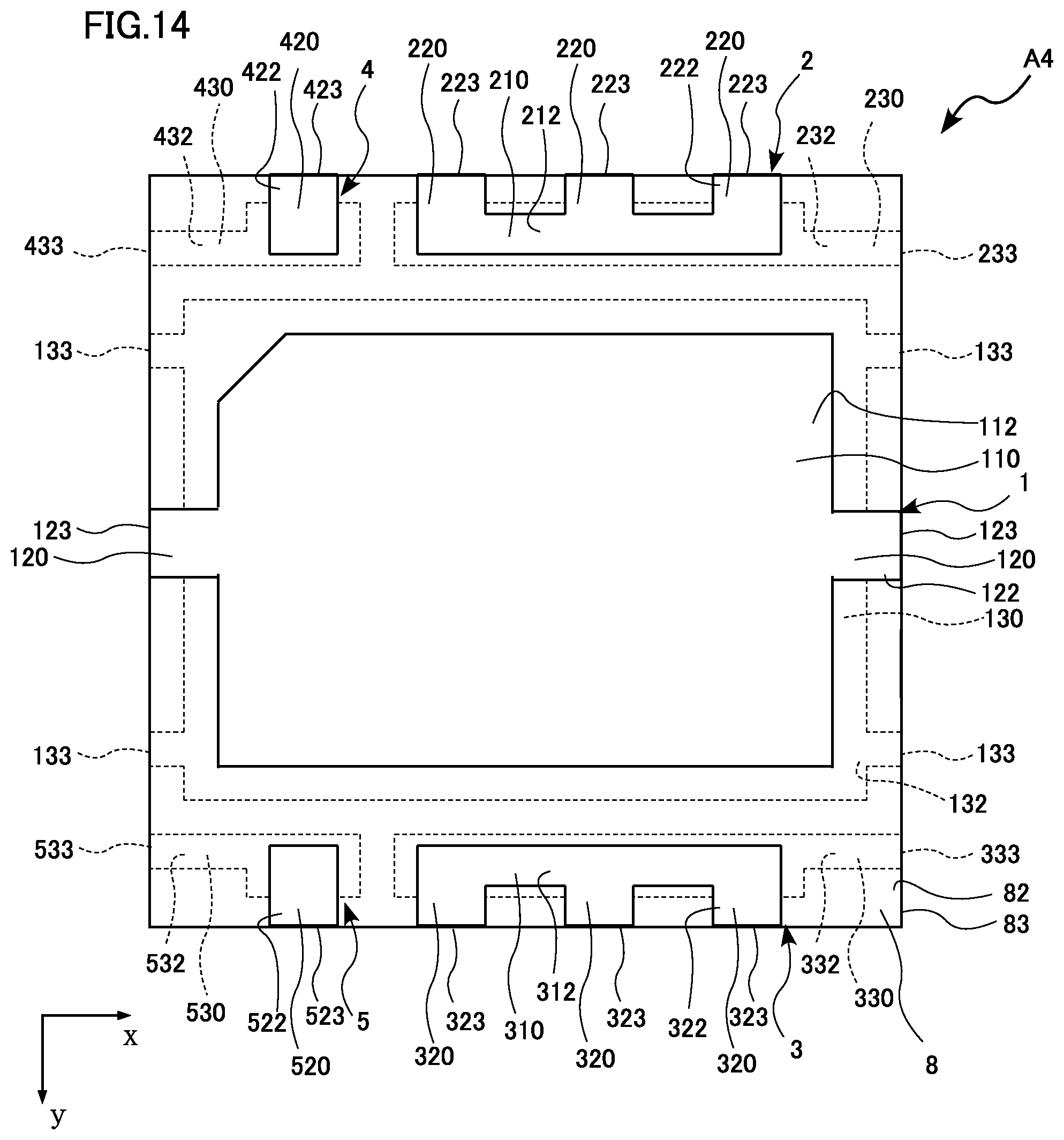 Patent US11776891 Figure 10 – Semiconductor device