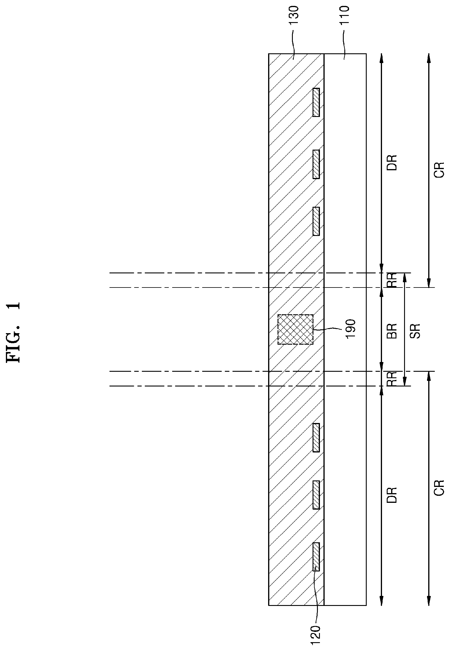 Patent US11776894 Figure 1 – Semiconductor chip including low-k dielectric layer