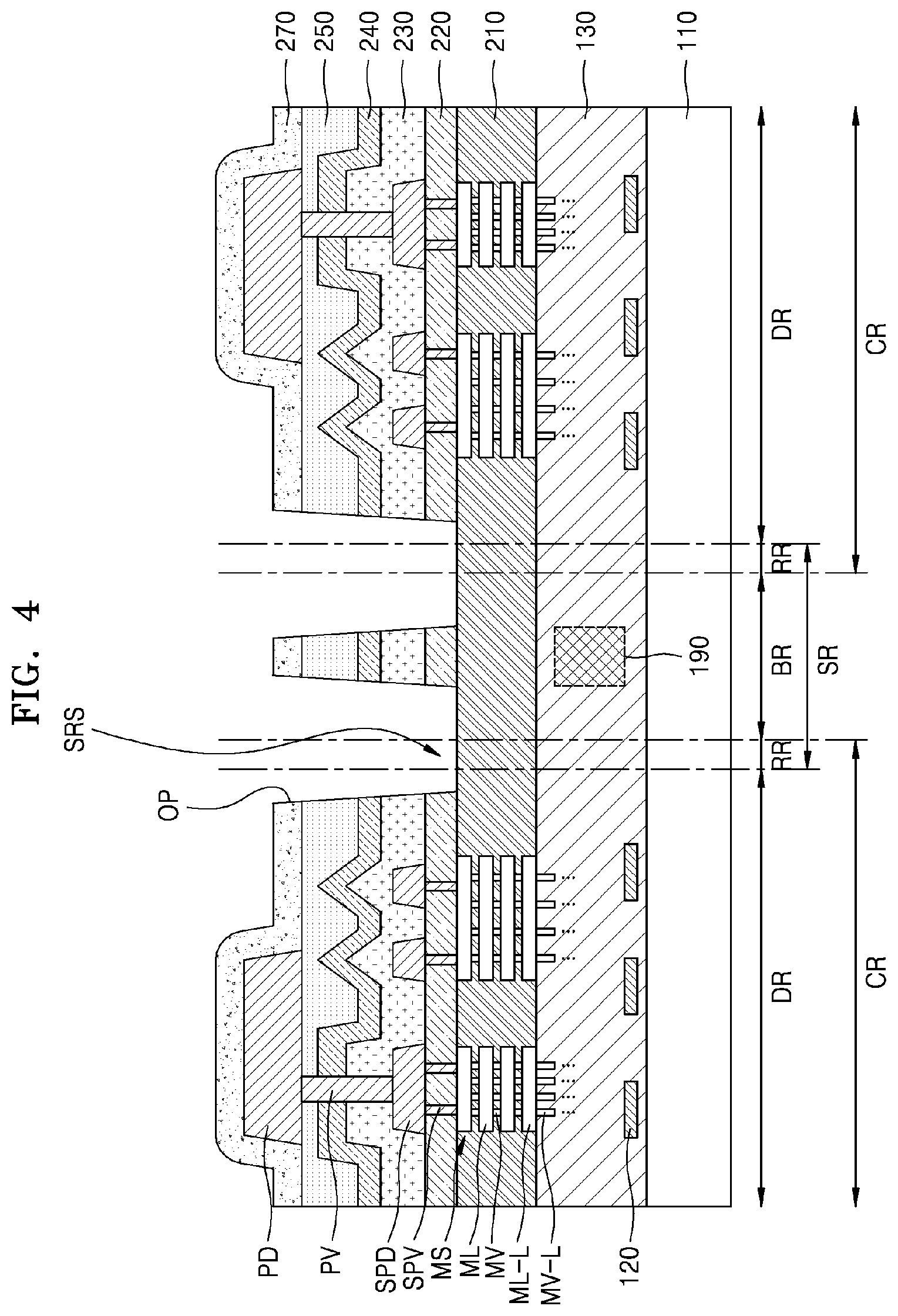 Patent US11776894 Figure 4 – Semiconductor chip including low-k dielectric layer