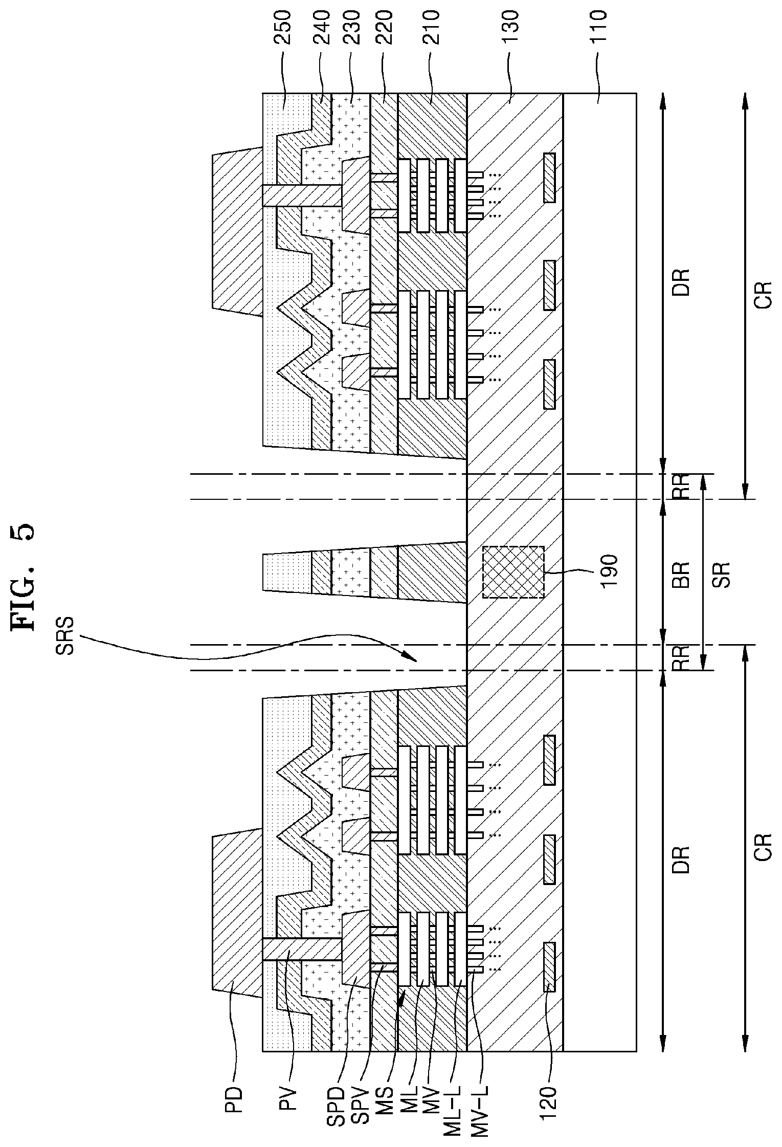 Patent US11776894 Figure 5 – Semiconductor chip including low-k dielectric layer