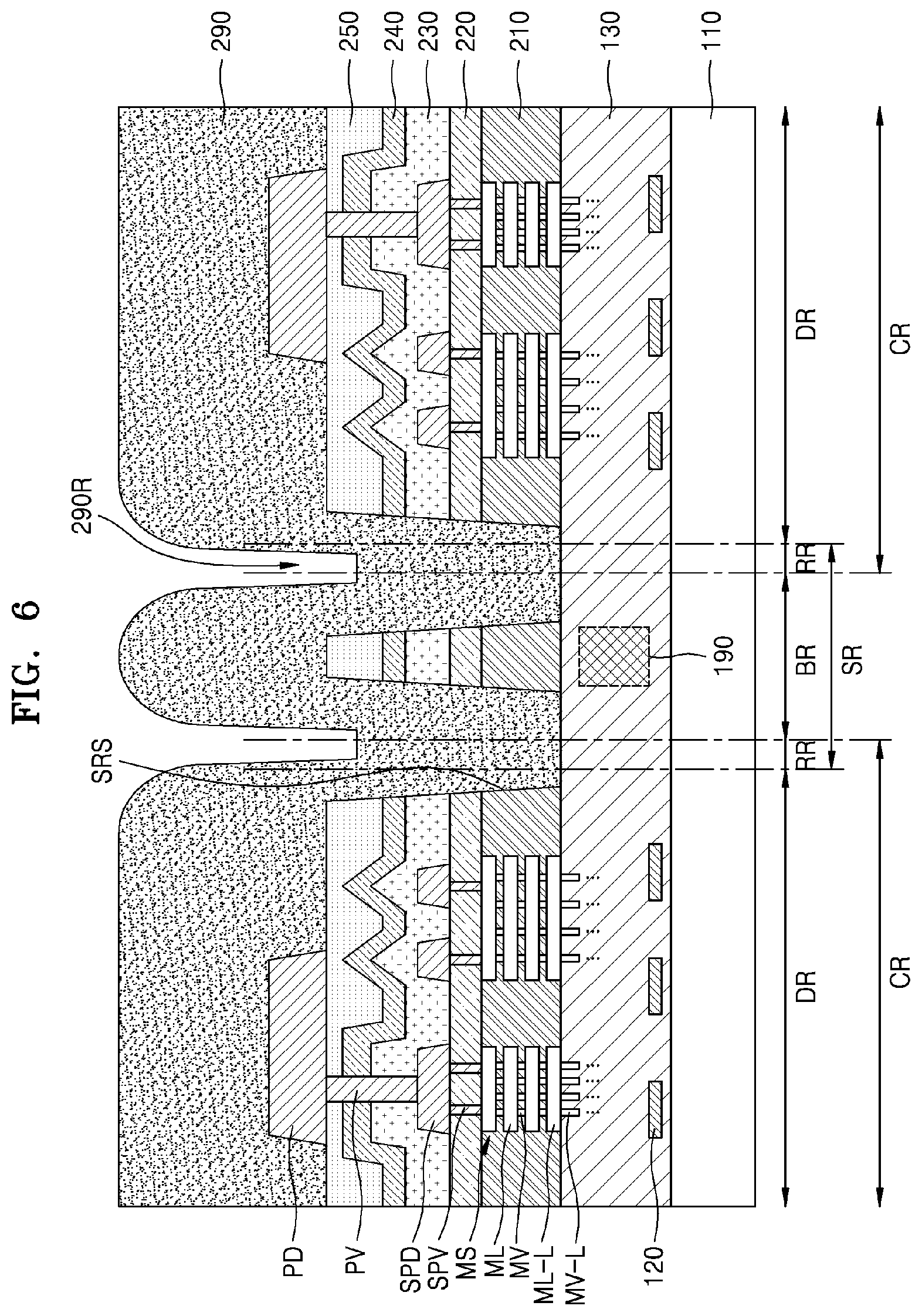 Patent US11776894 Figure 6 – Semiconductor chip including low-k dielectric layer