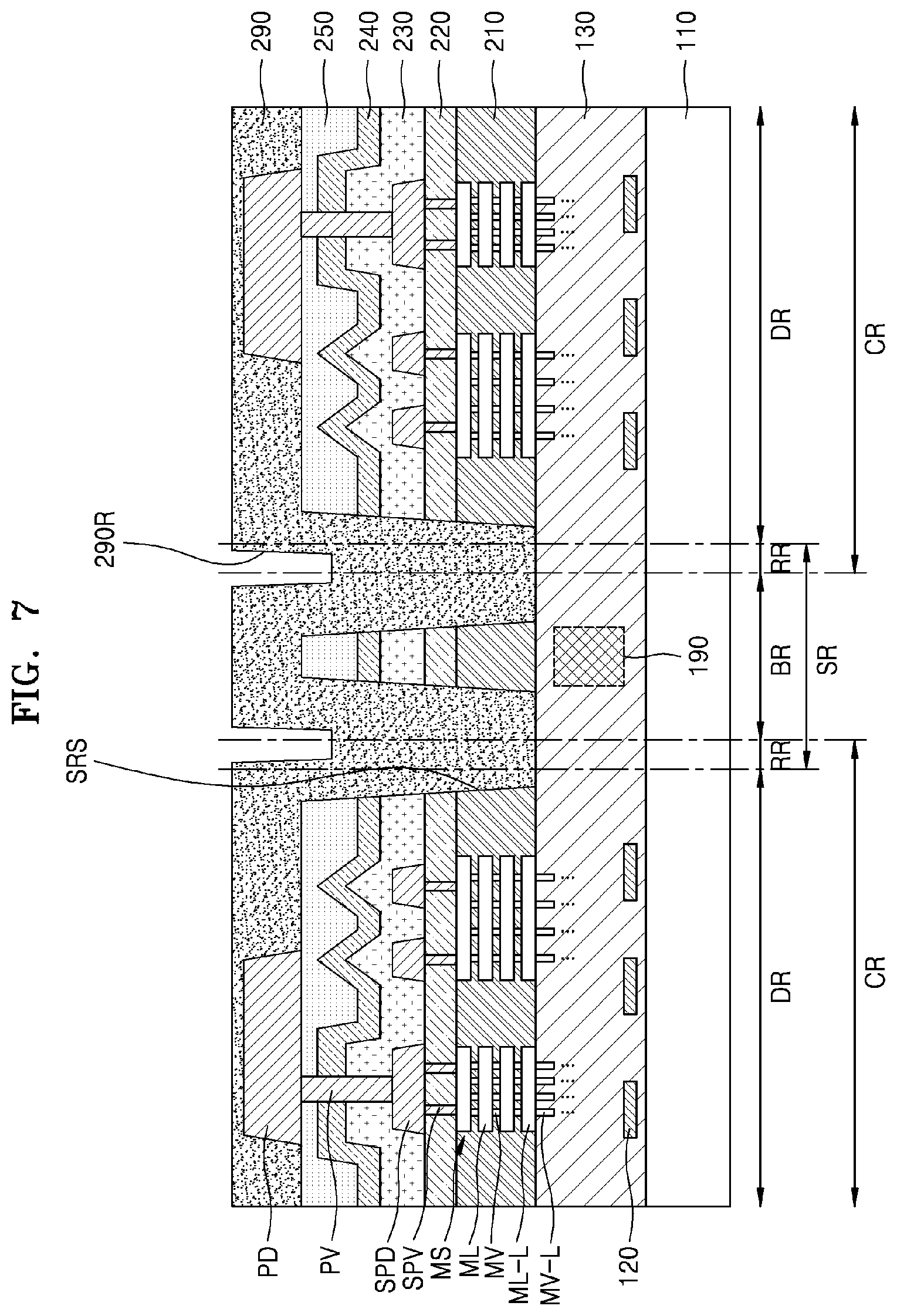 Patent US11776894 Figure 7 – Semiconductor chip including low-k dielectric layer