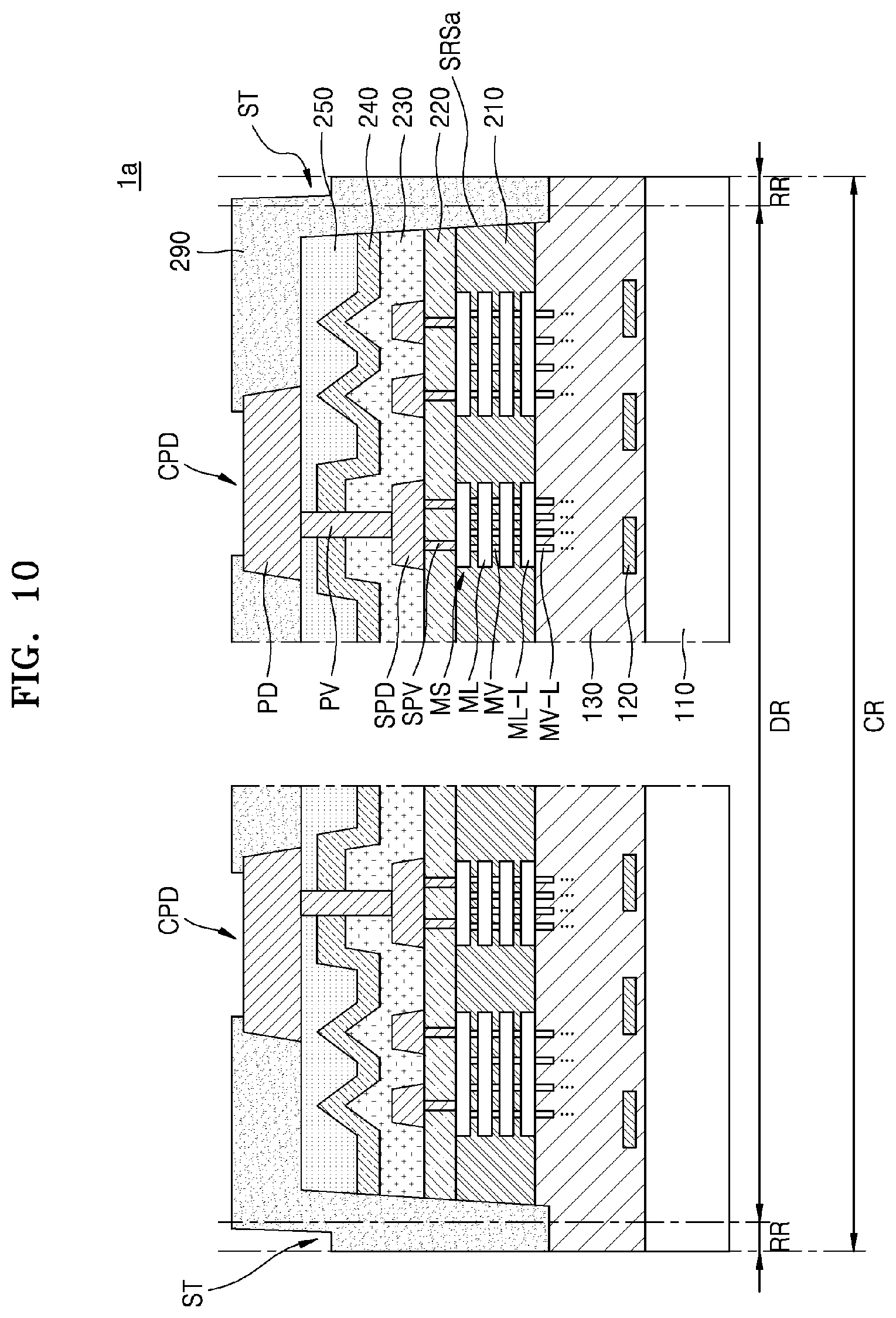 Patent US11776894 Figure 11 – Semiconductor chip including low-k dielectric layer