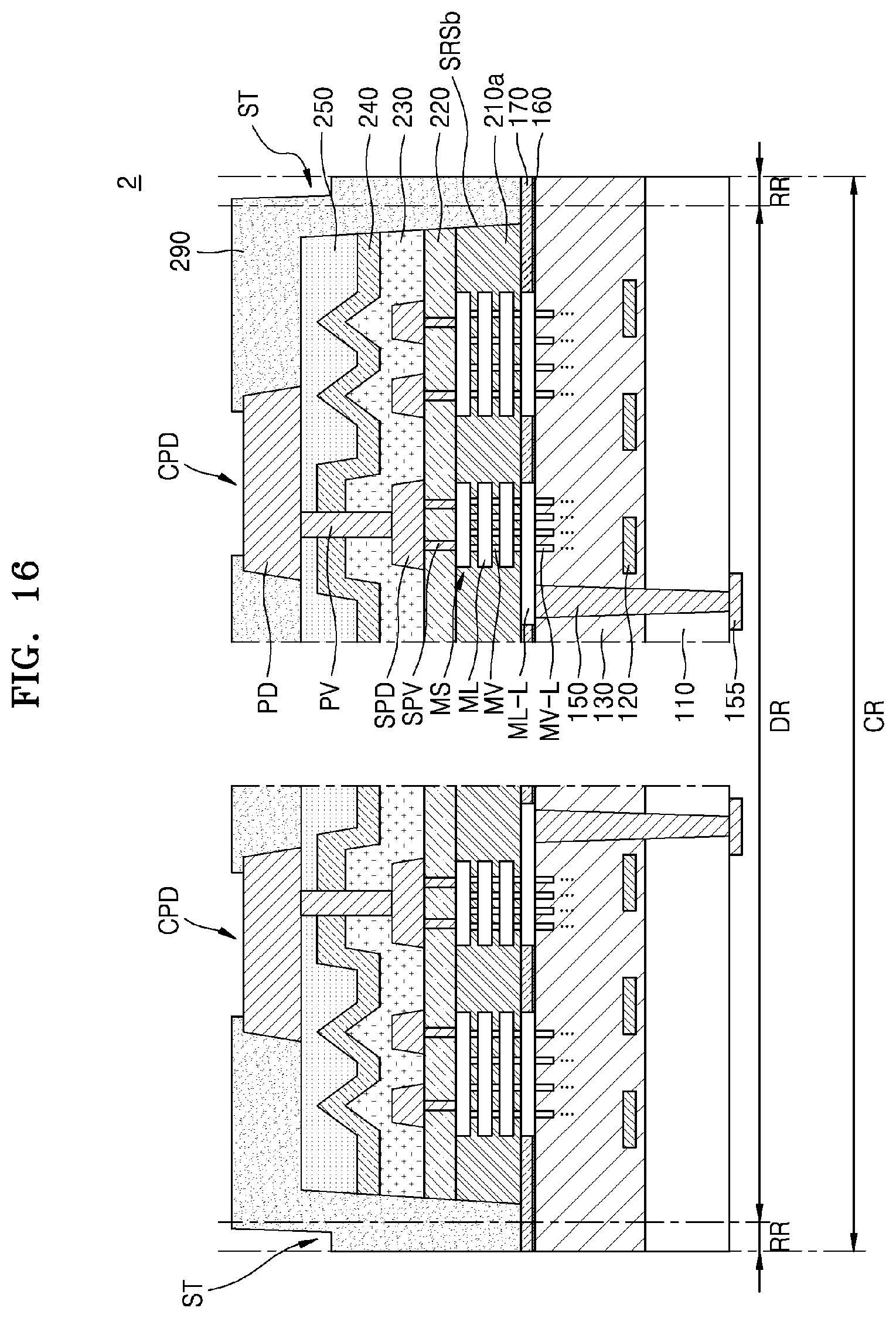 Patent US11776894 Figure 17 – Semiconductor chip including low-k dielectric layer