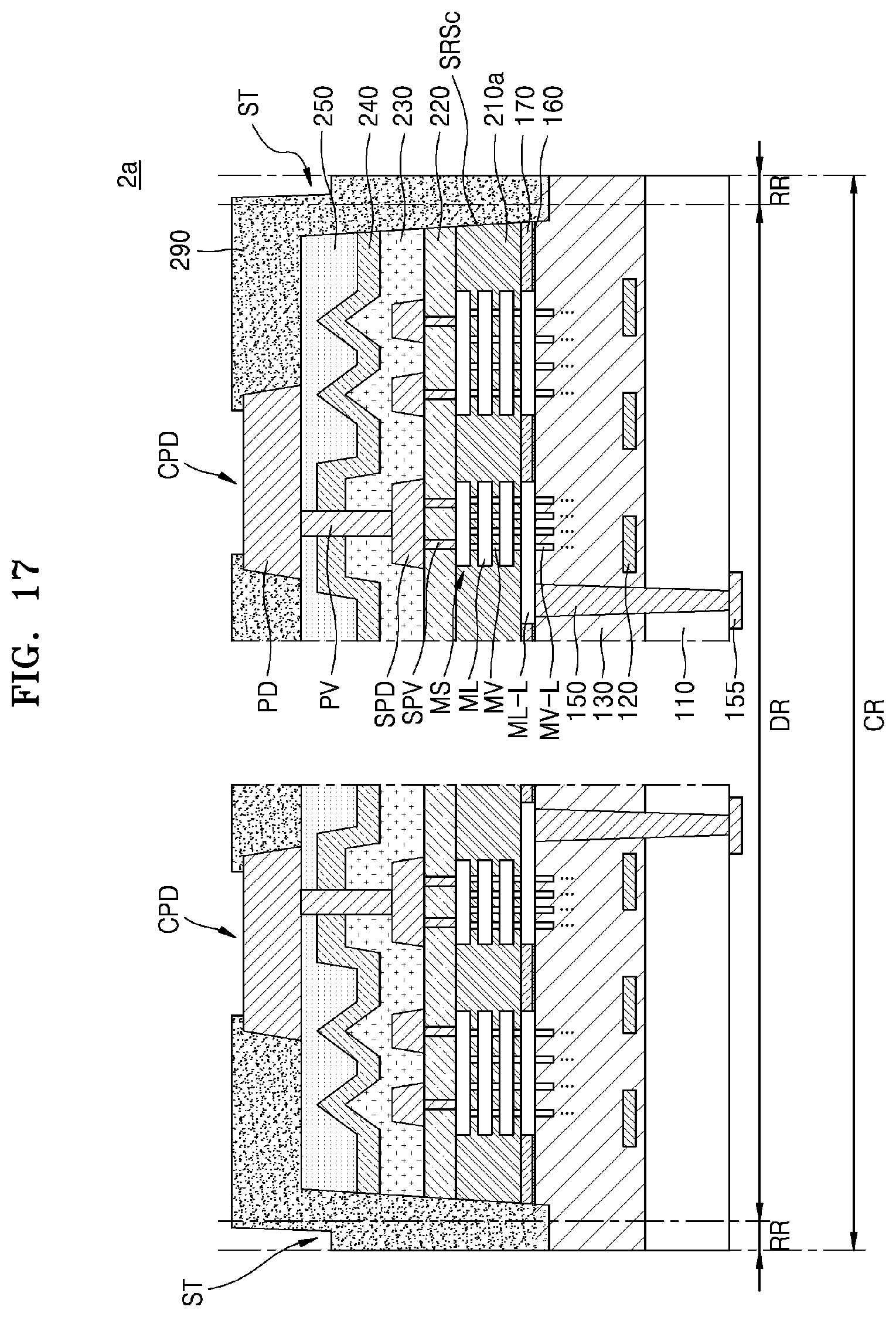 Patent US11776894 Figure 18 – Semiconductor chip including low-k dielectric layer