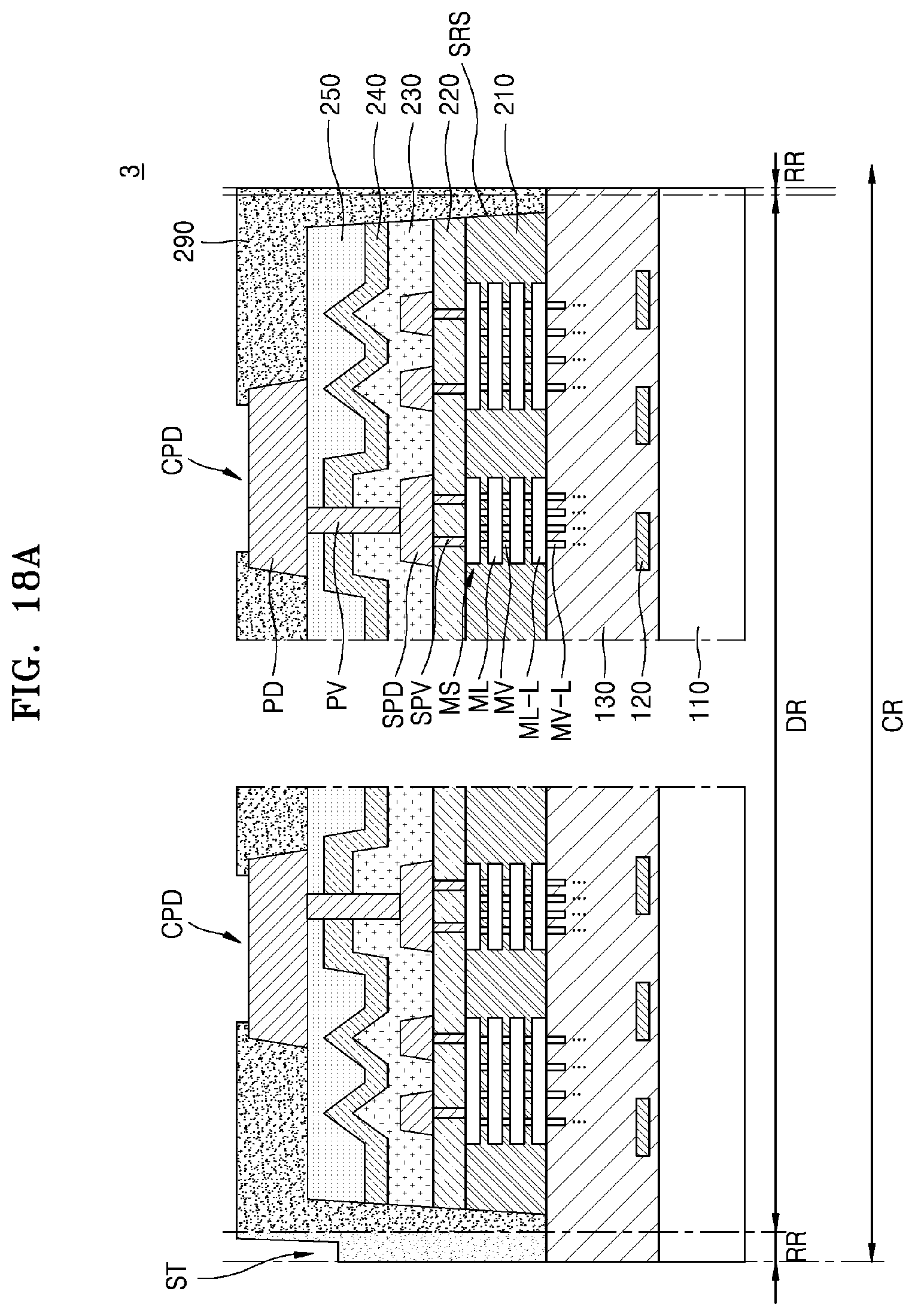 Patent US11776894 Figure 19 – Semiconductor chip including low-k dielectric layer
