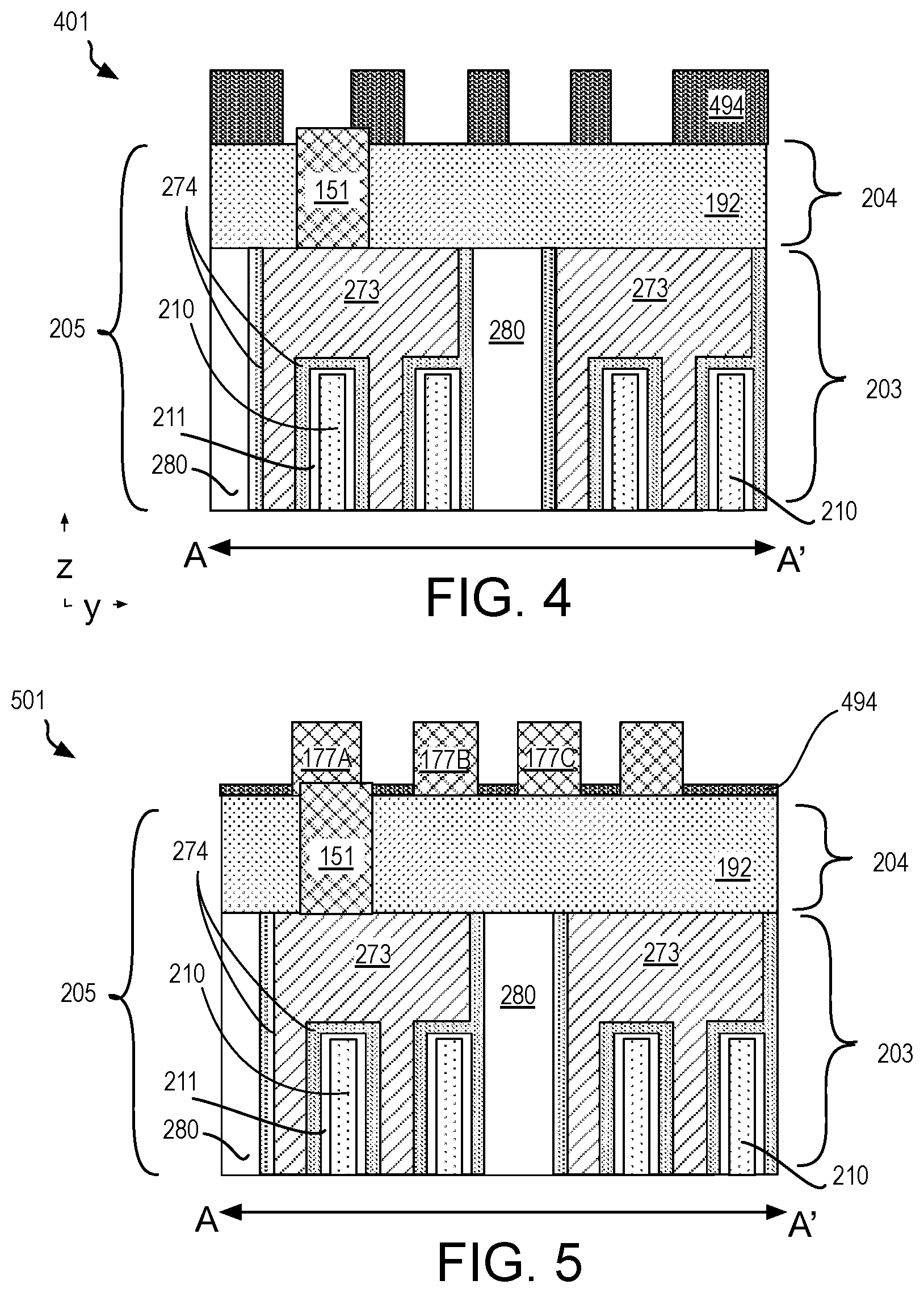 Patent US11776898 Figure 4 – Sidewall interconnect metallization structures for integrated circuit devices