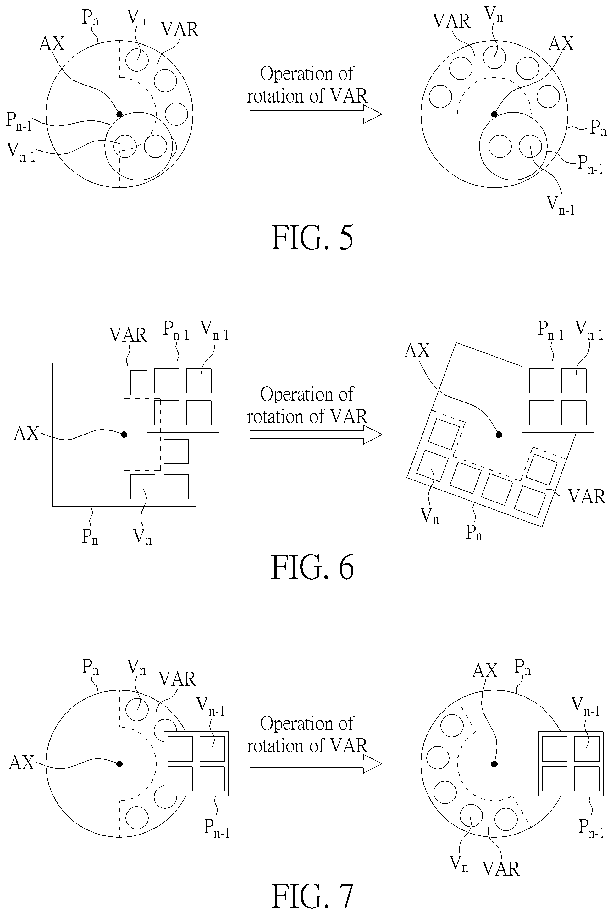 Patent US11776899 Figure 4 – Via array design for multi-layer redistribution circuit structure