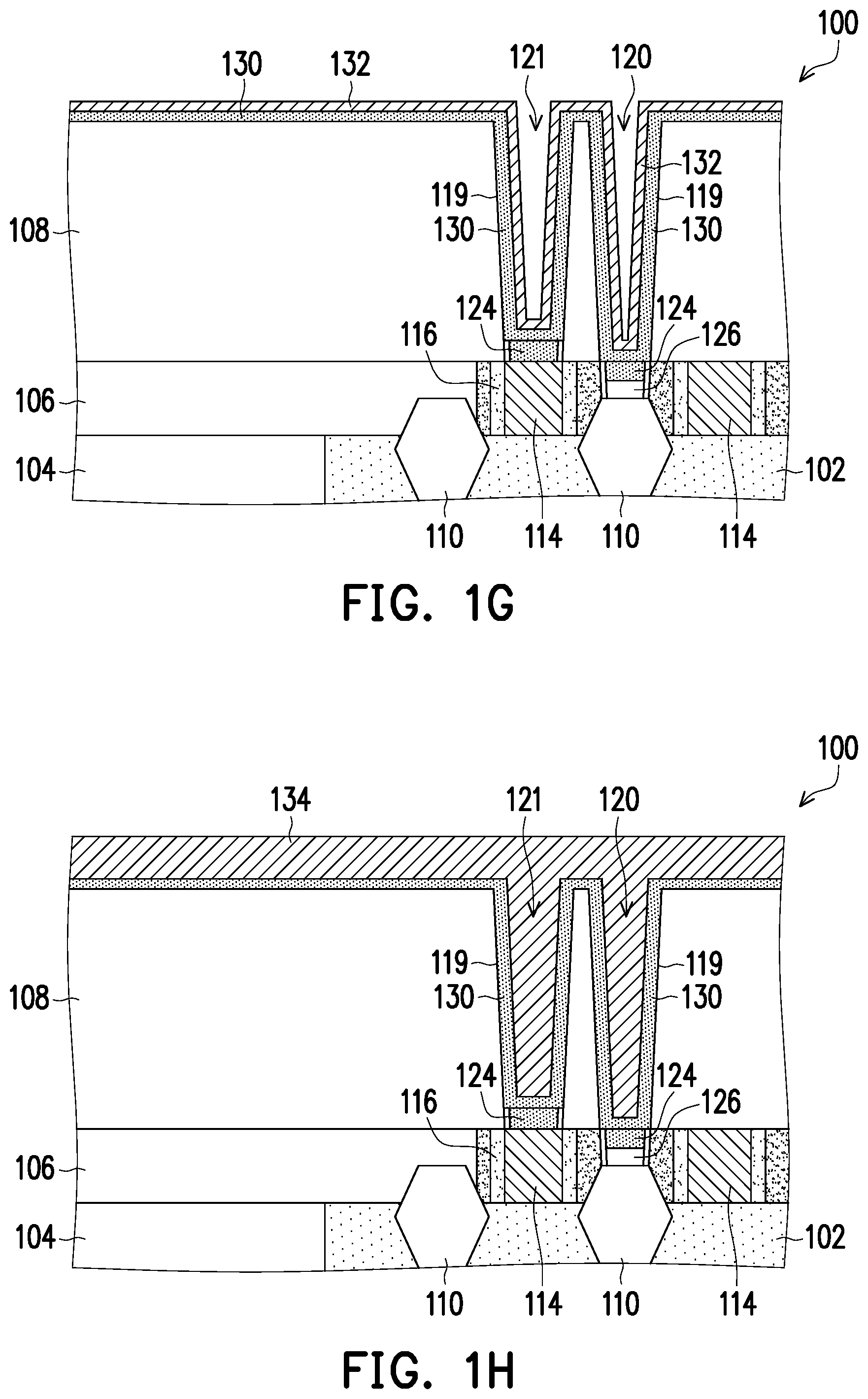 Patent US11776900 Figure 4 – Semiconductor device with contact structure