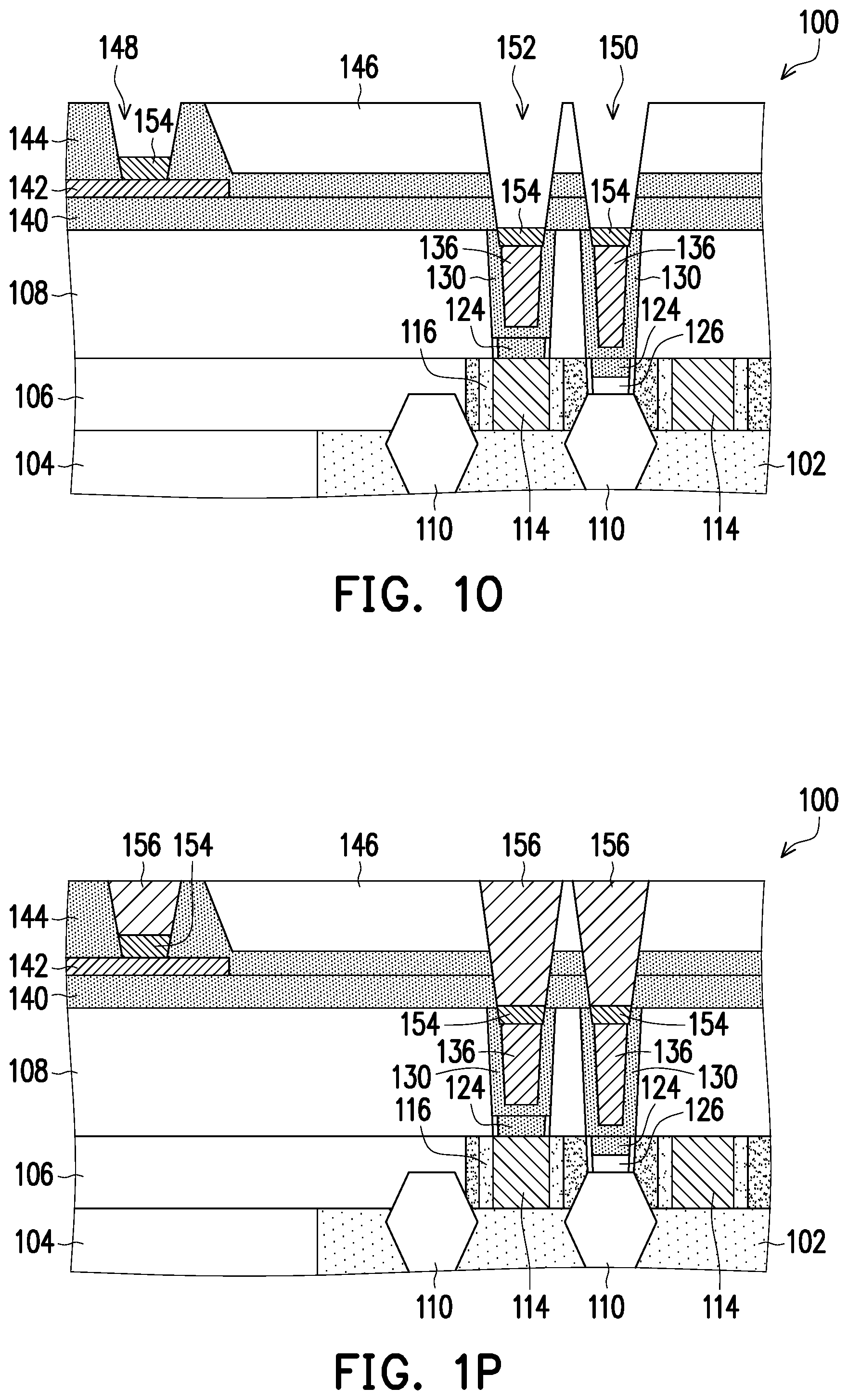 Patent US11776900 Figure 8 – Semiconductor device with contact structure