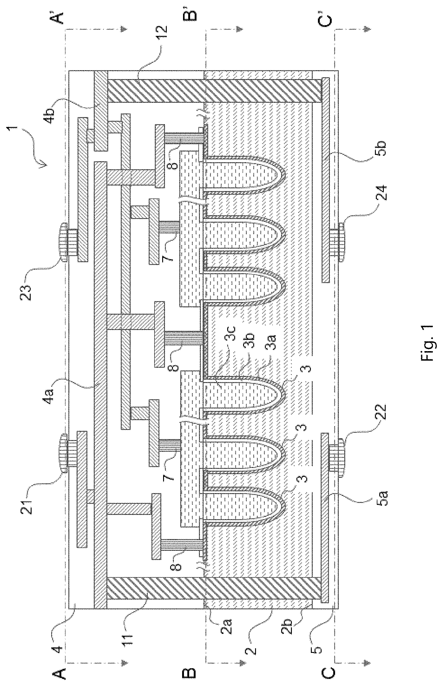 Patent US11776902 Figure 1 – Semiconductor device, an image unit and an endoscope system