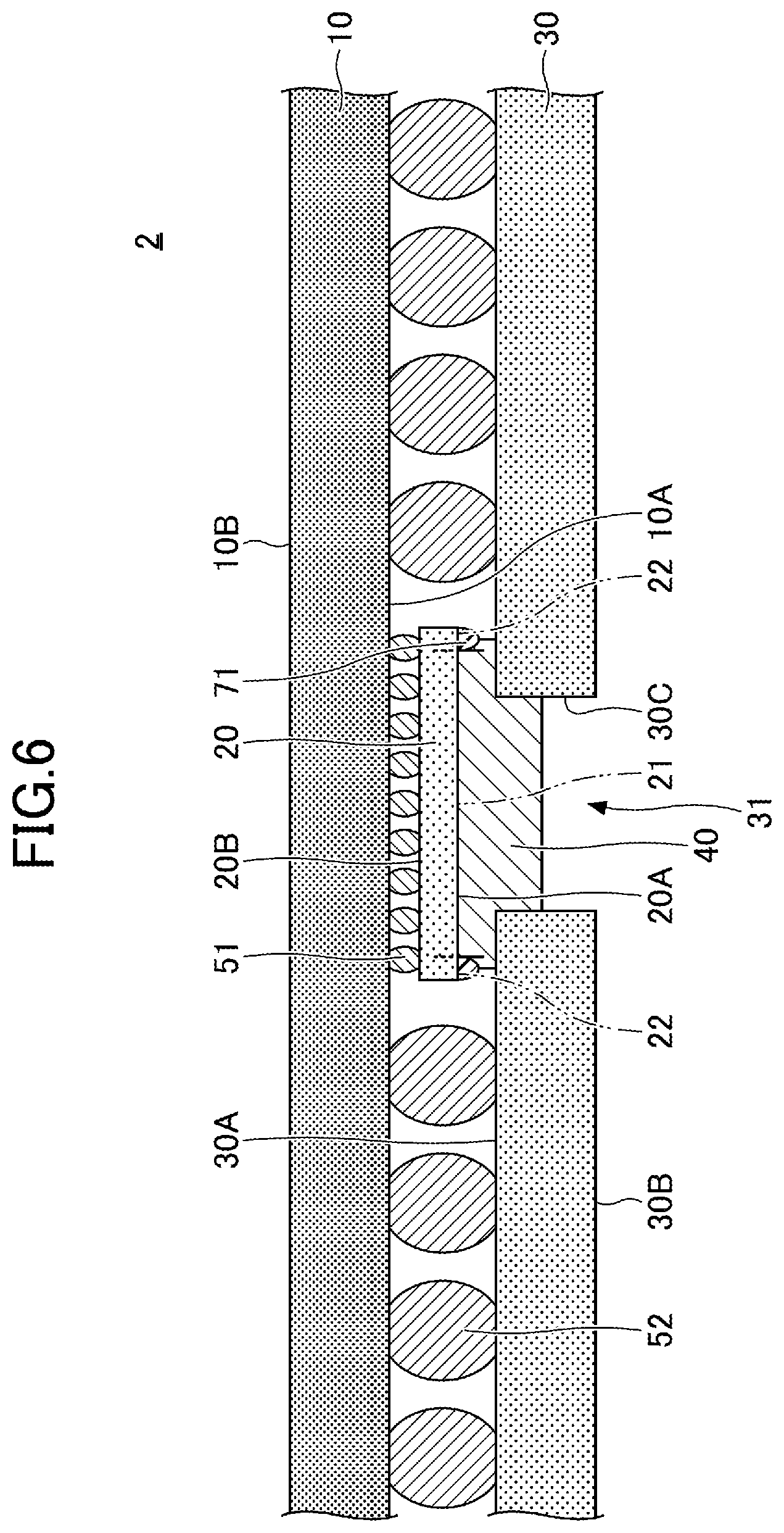 Patent US11776903 Figure 6 – Semiconductor apparatus and method of making the same