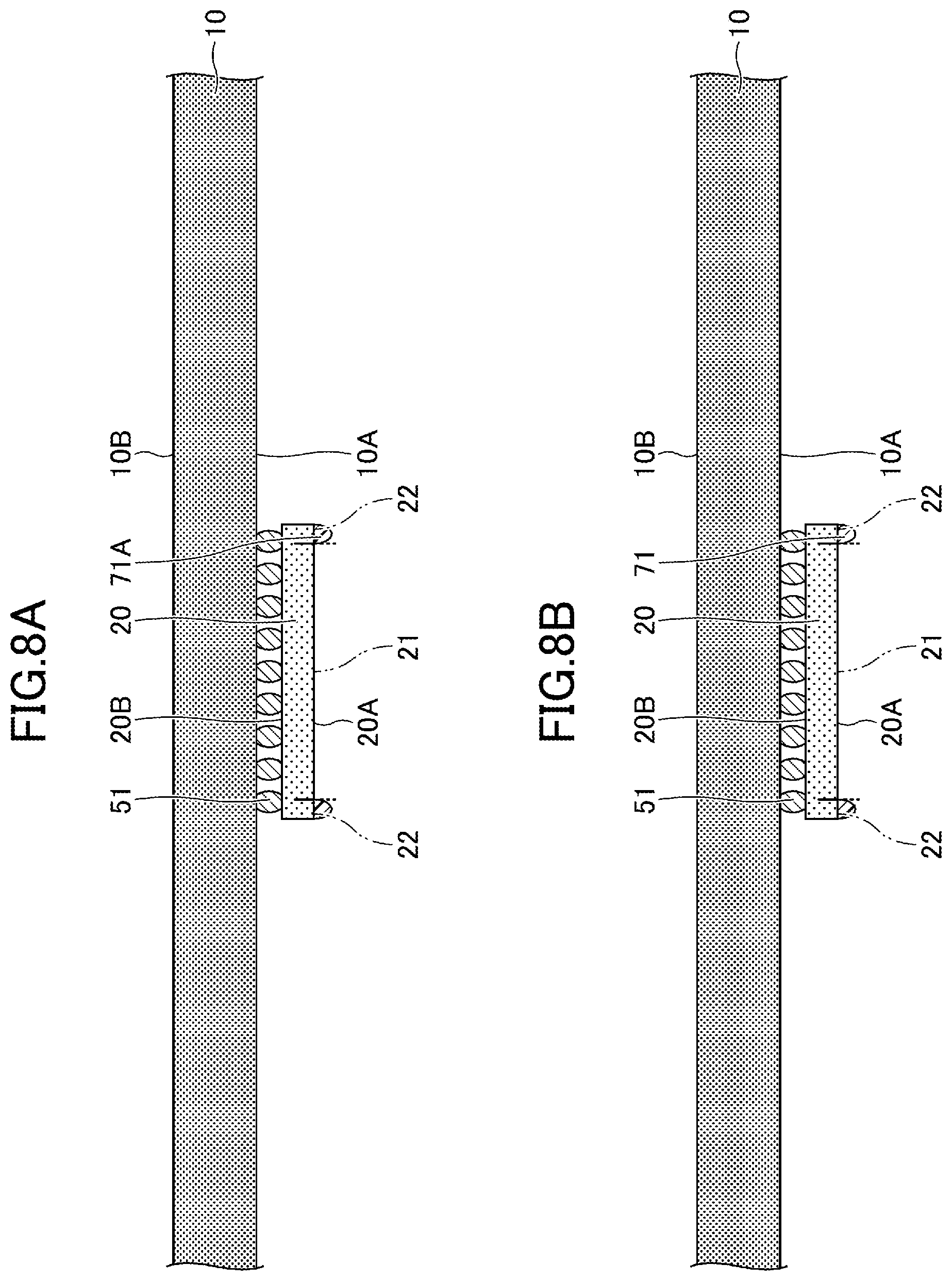 Patent US11776903 Figure 8 – Semiconductor apparatus and method of making the same