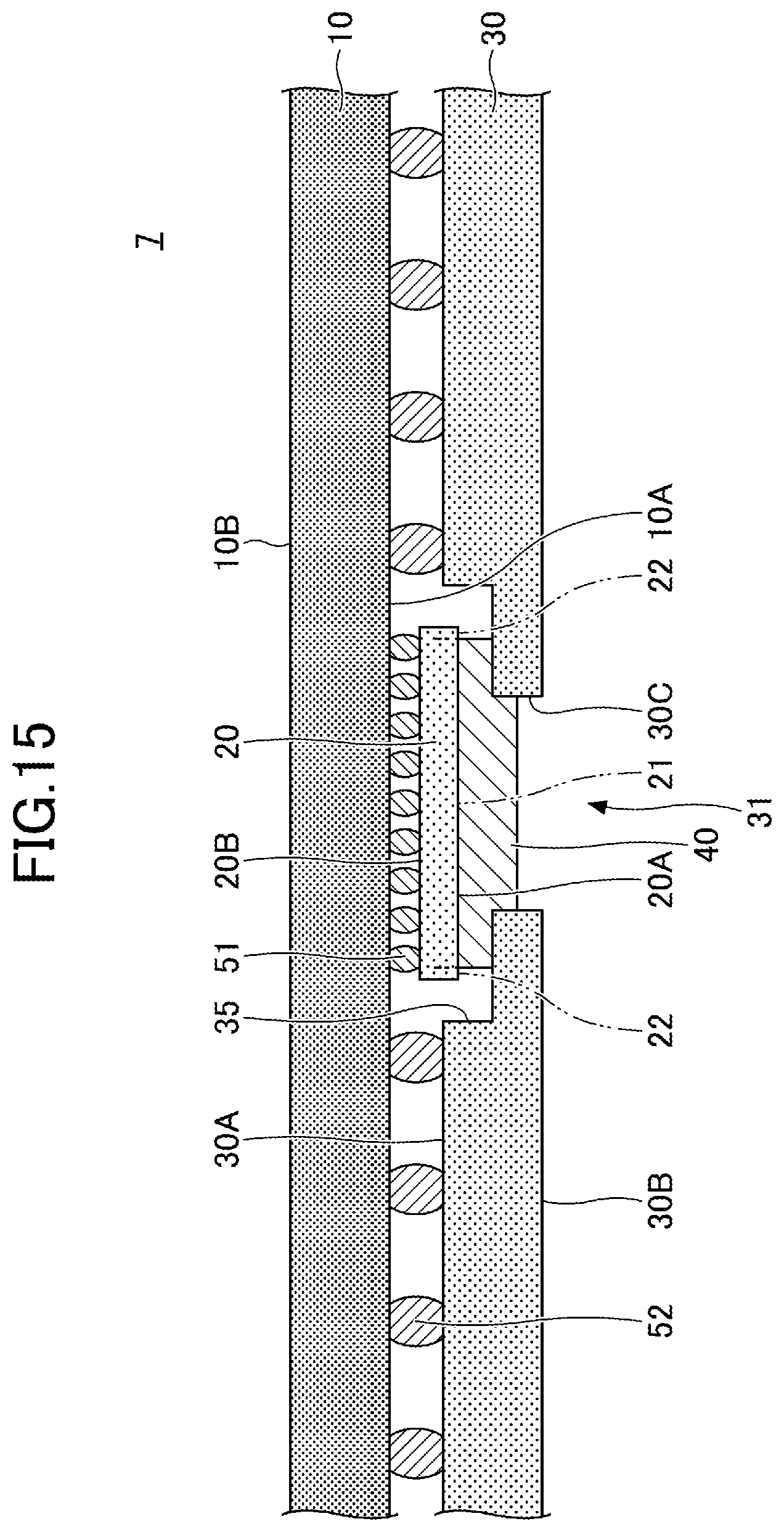 Patent US11776903 Figure 15 – Semiconductor apparatus and method of making the same