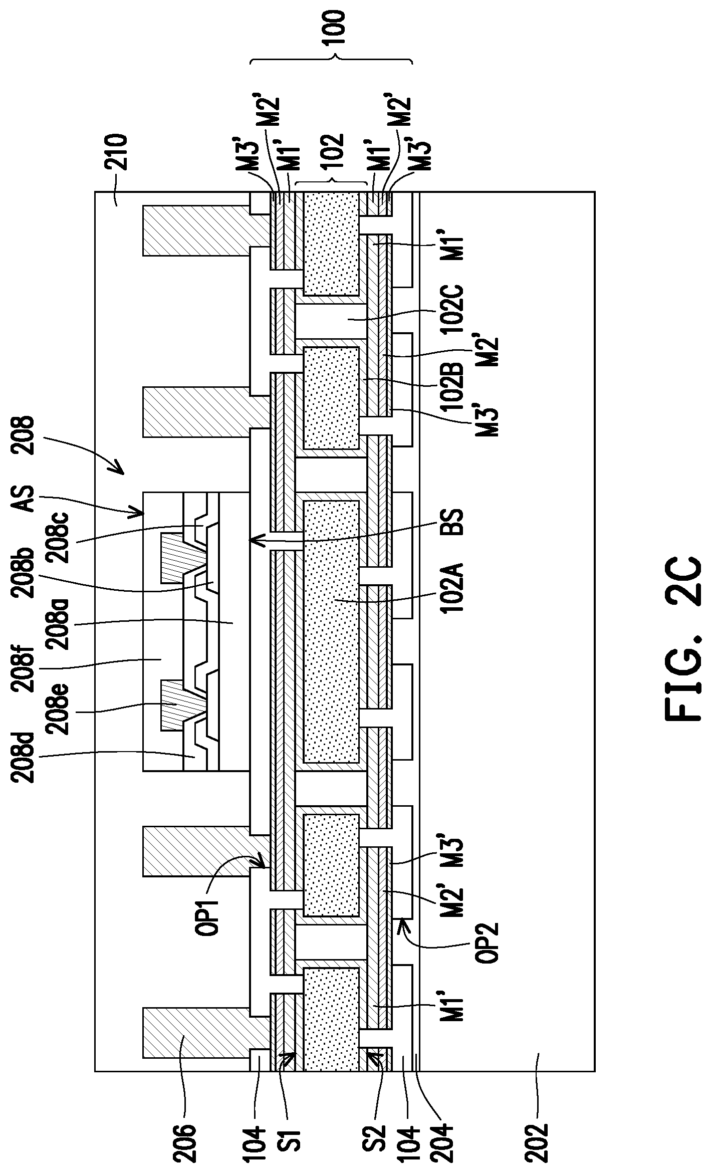 Patent US11776905 Figure 6 – Package structure, package-on-package structure and manufacturing method thereof