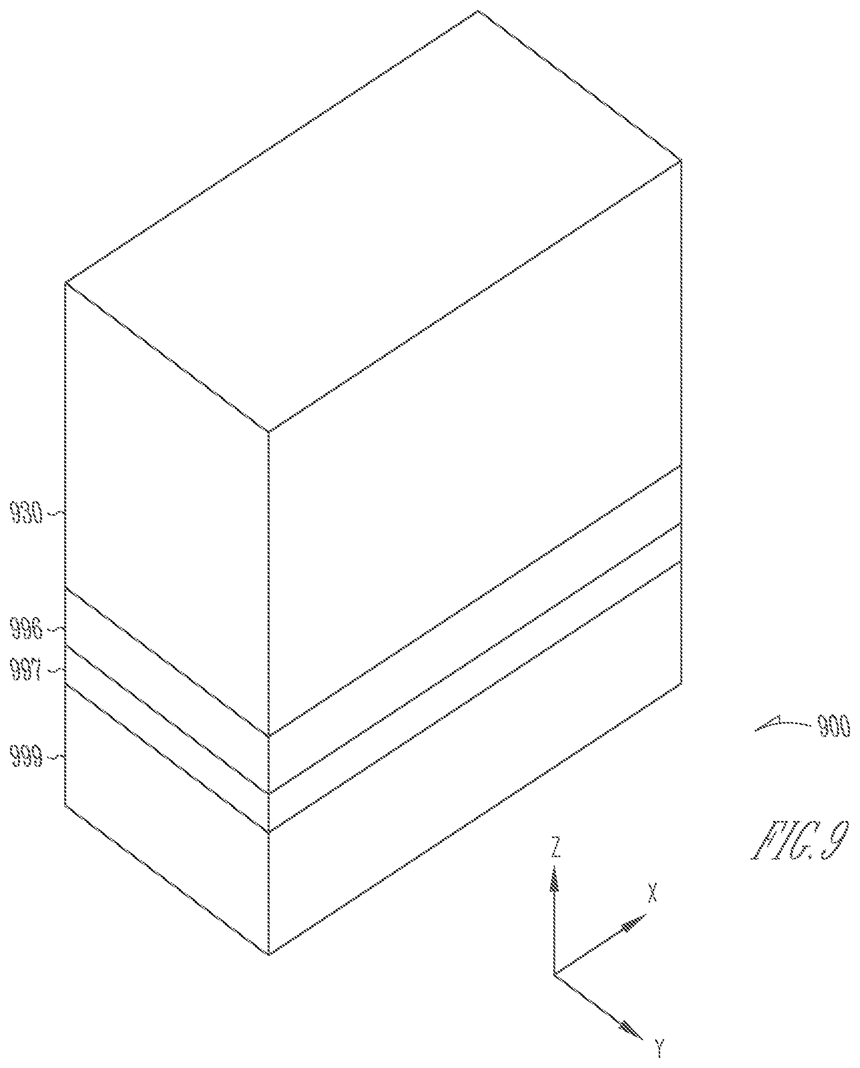 Patent US11776907 Figure 7 – Memory device having 2-transistor vertical memory cell and a common plate