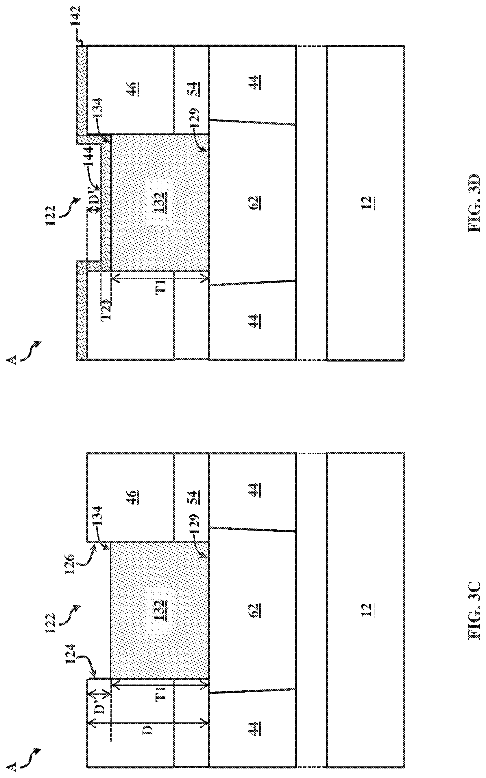 Patent US11776910 Figure 4 – Partial barrier free vias for cobalt-based interconnects and methods of fabrication thereof
