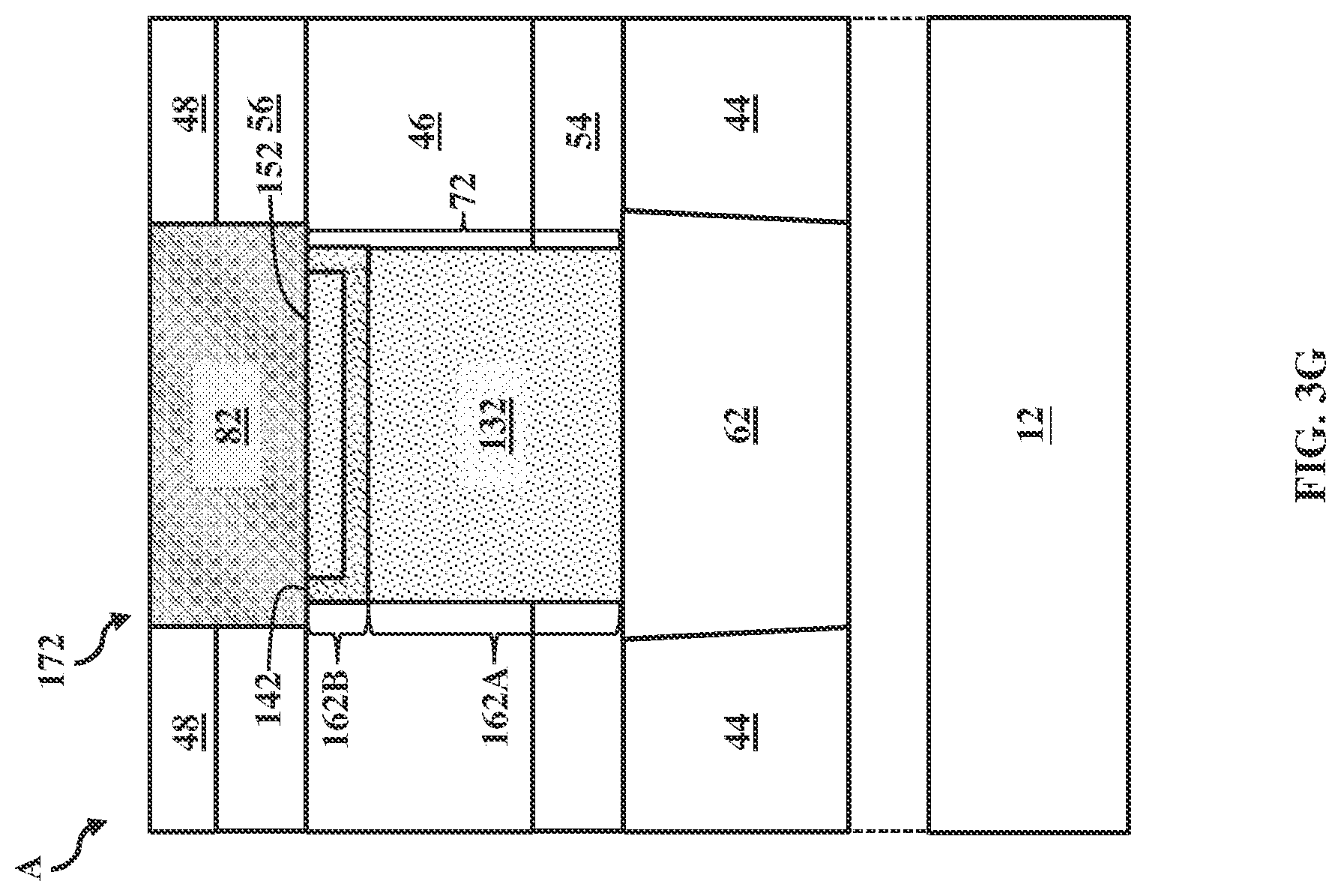 Patent US11776910 Figure 6 – Partial barrier free vias for cobalt-based interconnects and methods of fabrication thereof