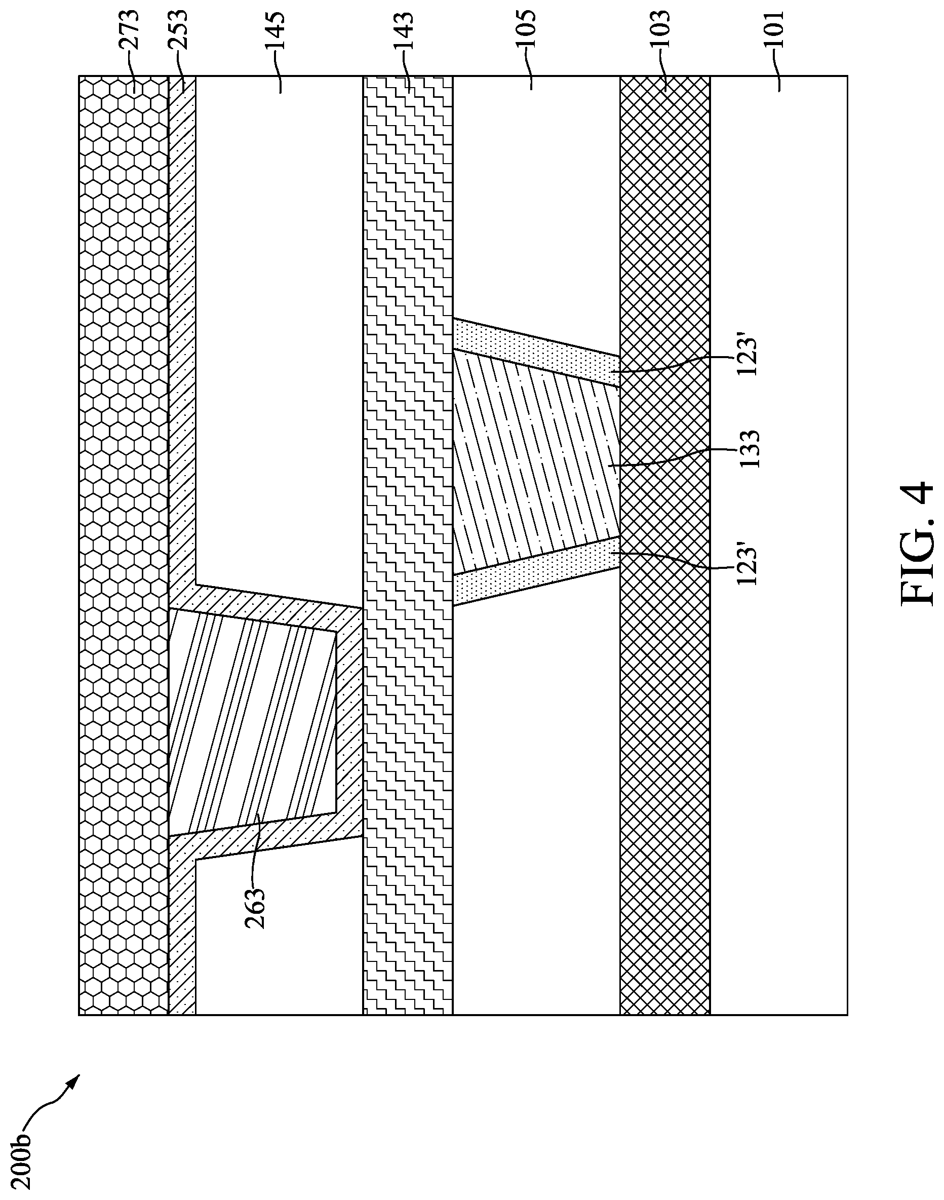 Patent US11776912 Figure 4 – Method for preparing semiconductor device structure with manganese-containing lining layer