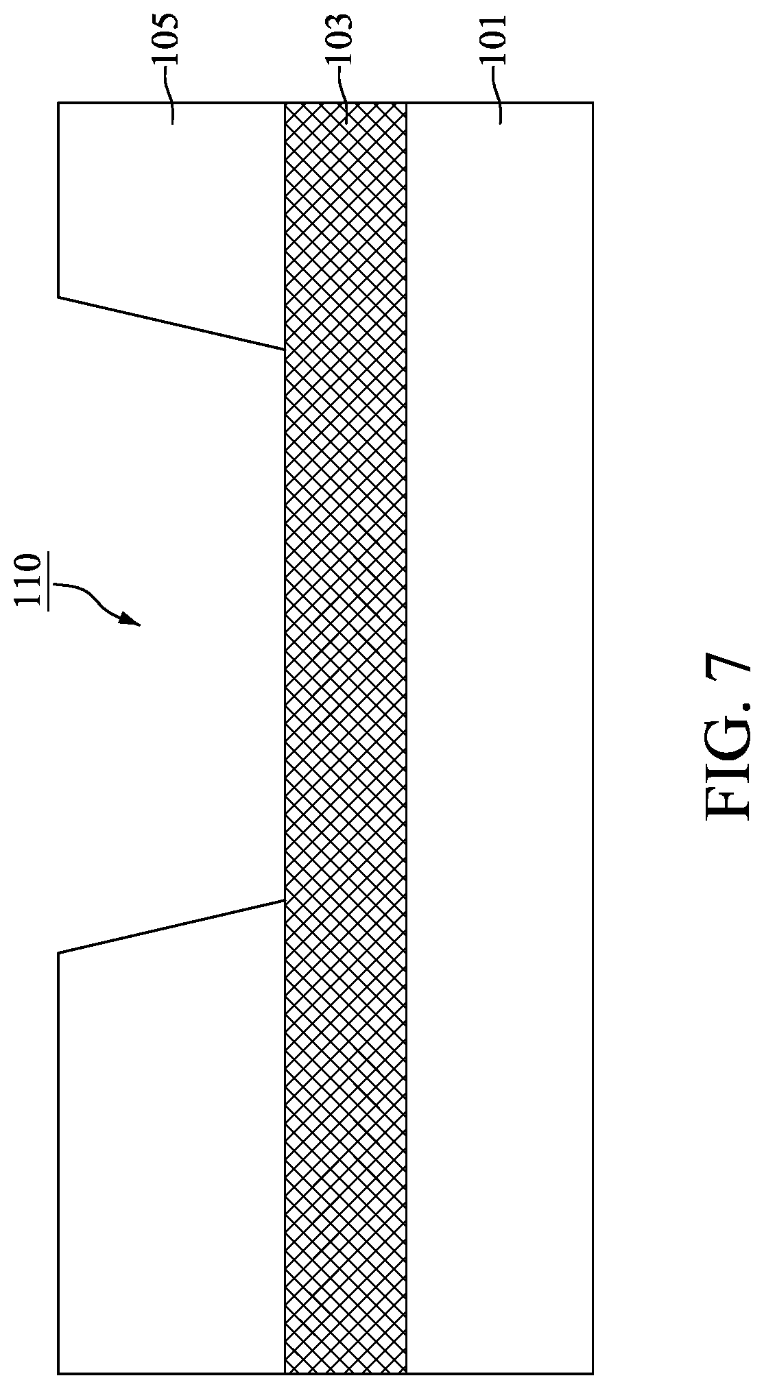 Patent US11776912 Figure 7 – Method for preparing semiconductor device structure with manganese-containing lining layer