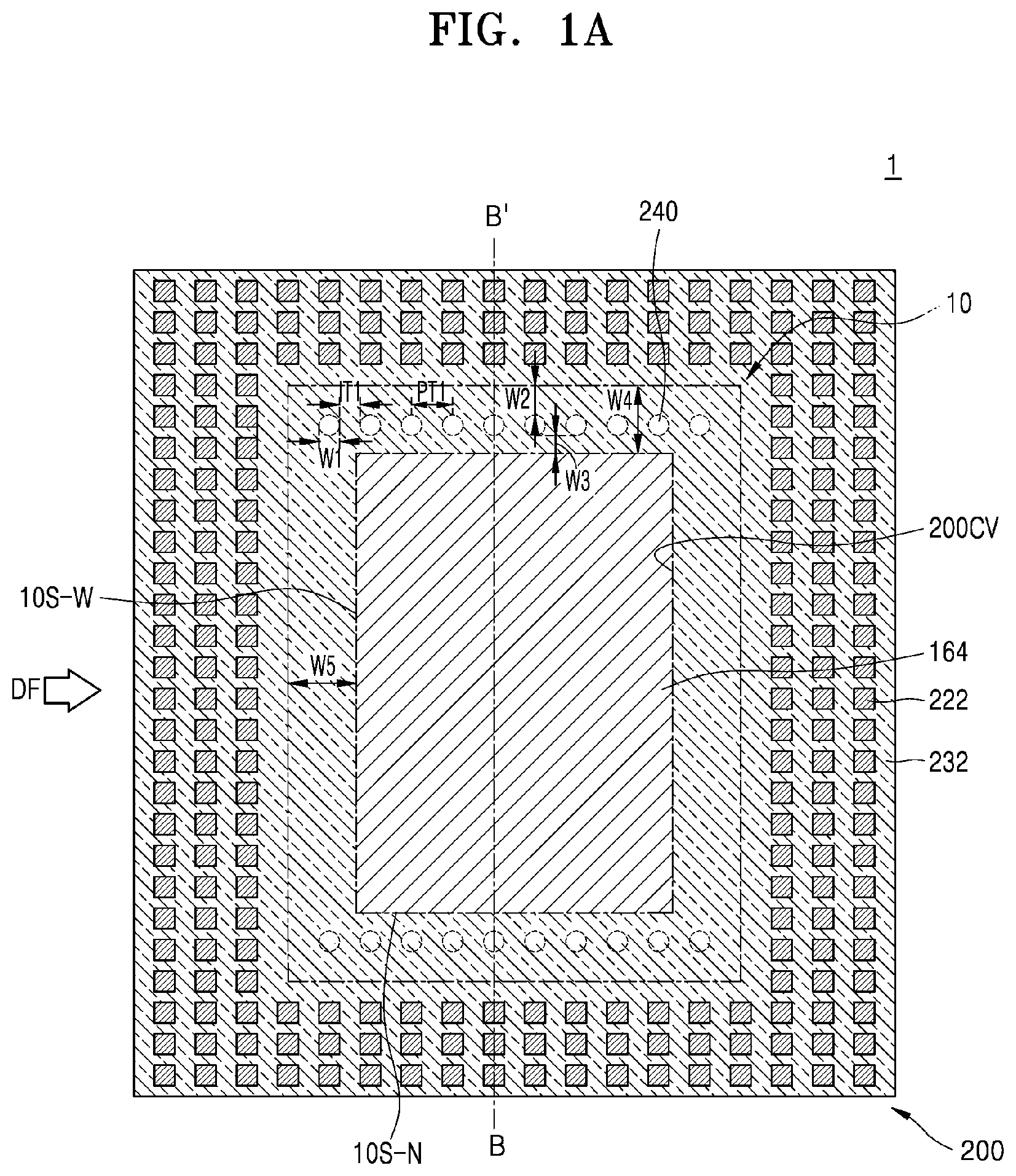 Patent US11776913 Figure 1 – Semiconductor package and a package-on-package including the same