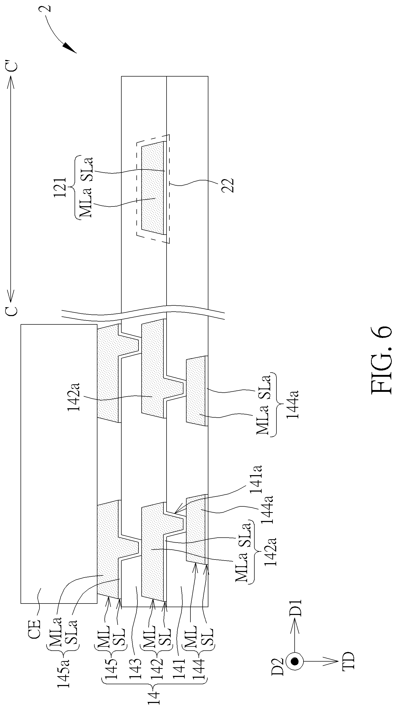 Patent US11776914 Figure 6 – Package device