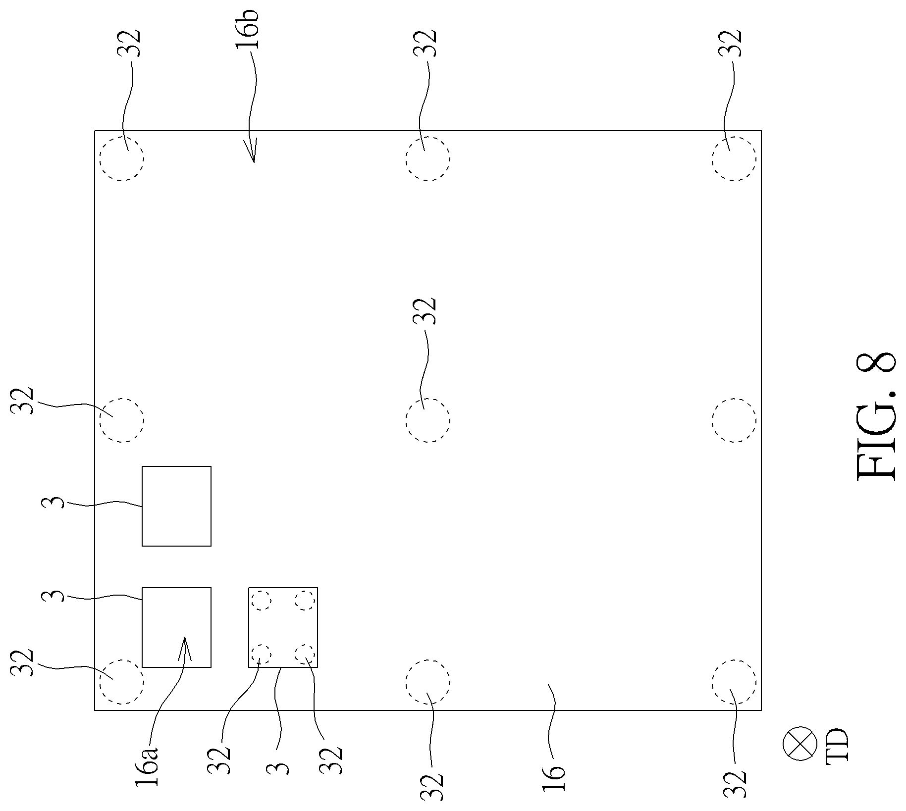 Patent US11776914 Figure 8 – Package device