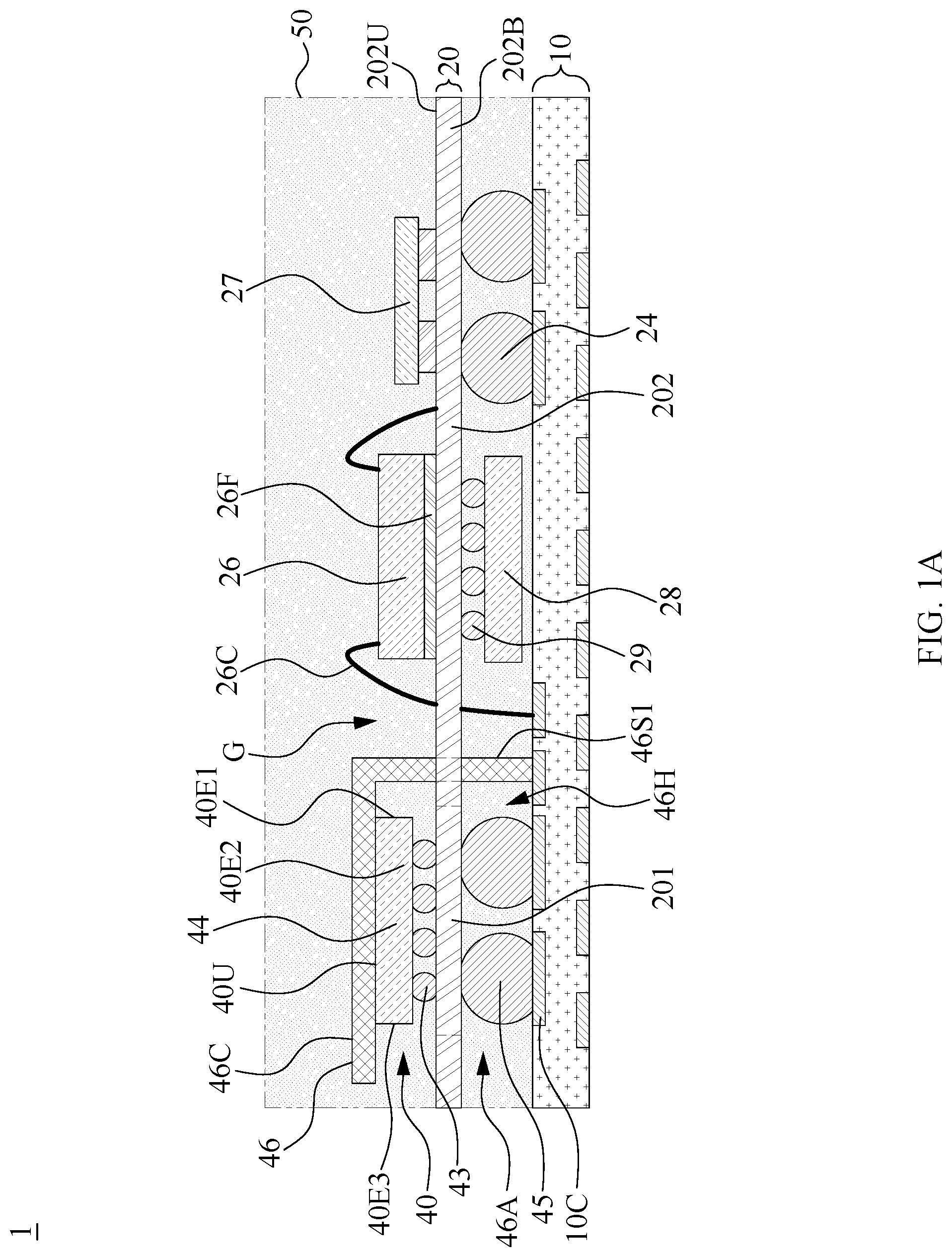 Patent US11776917 Figure 2 – Electronic package