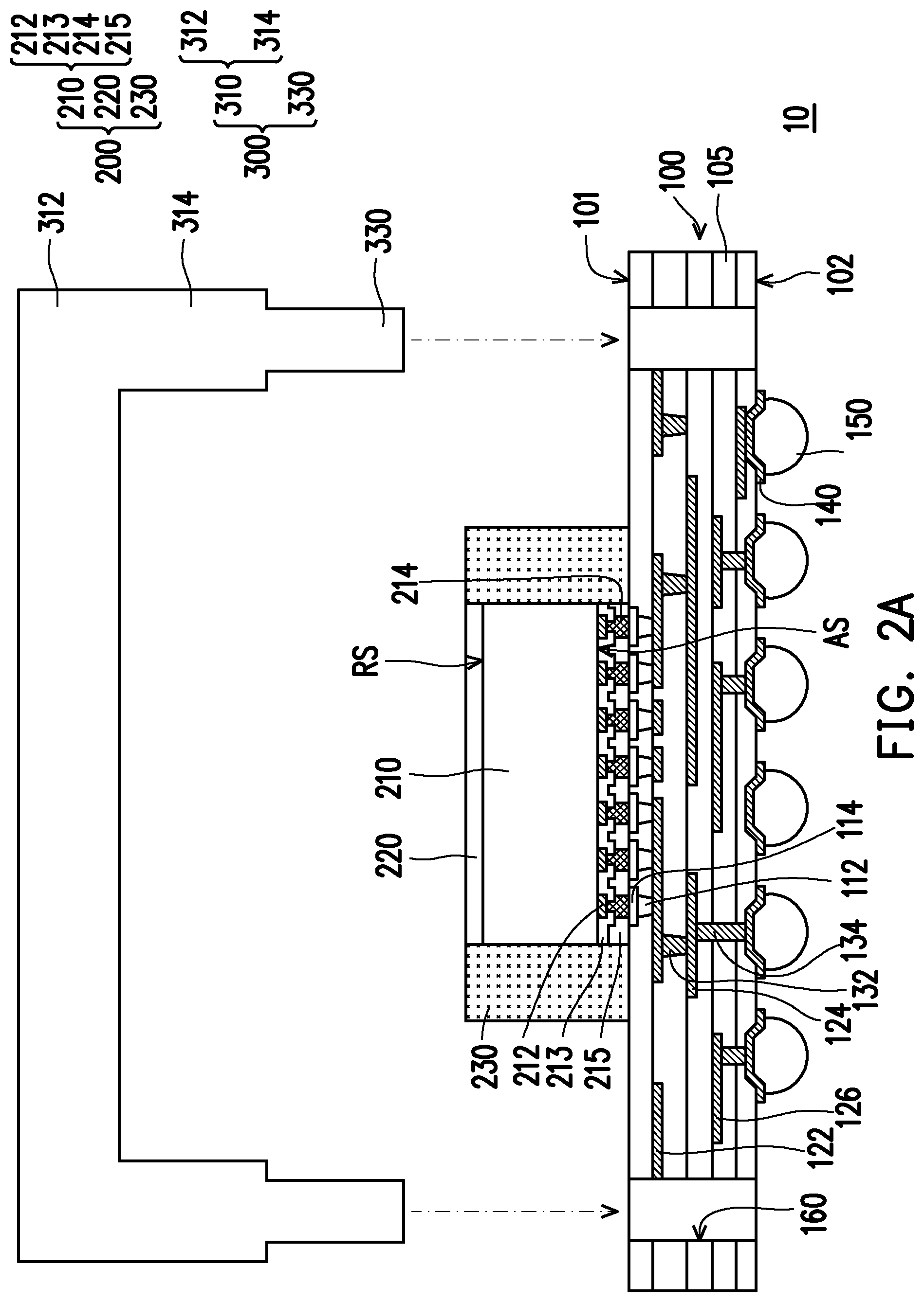 Patent US11776919 Figure 4 – Semiconductor package