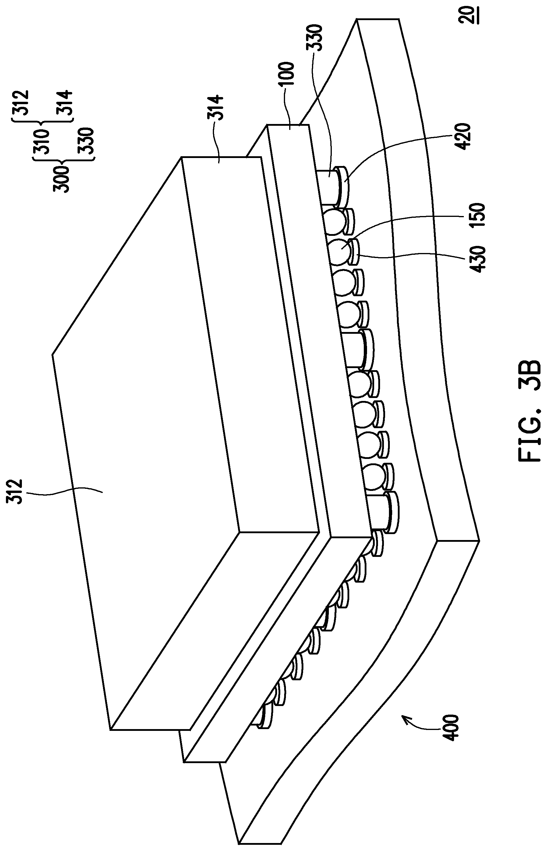 Patent US11776919 Figure 8 – Semiconductor package